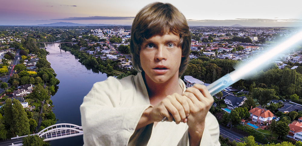 Luke Skywalker, not from Hamilton. Photo / Getty Images