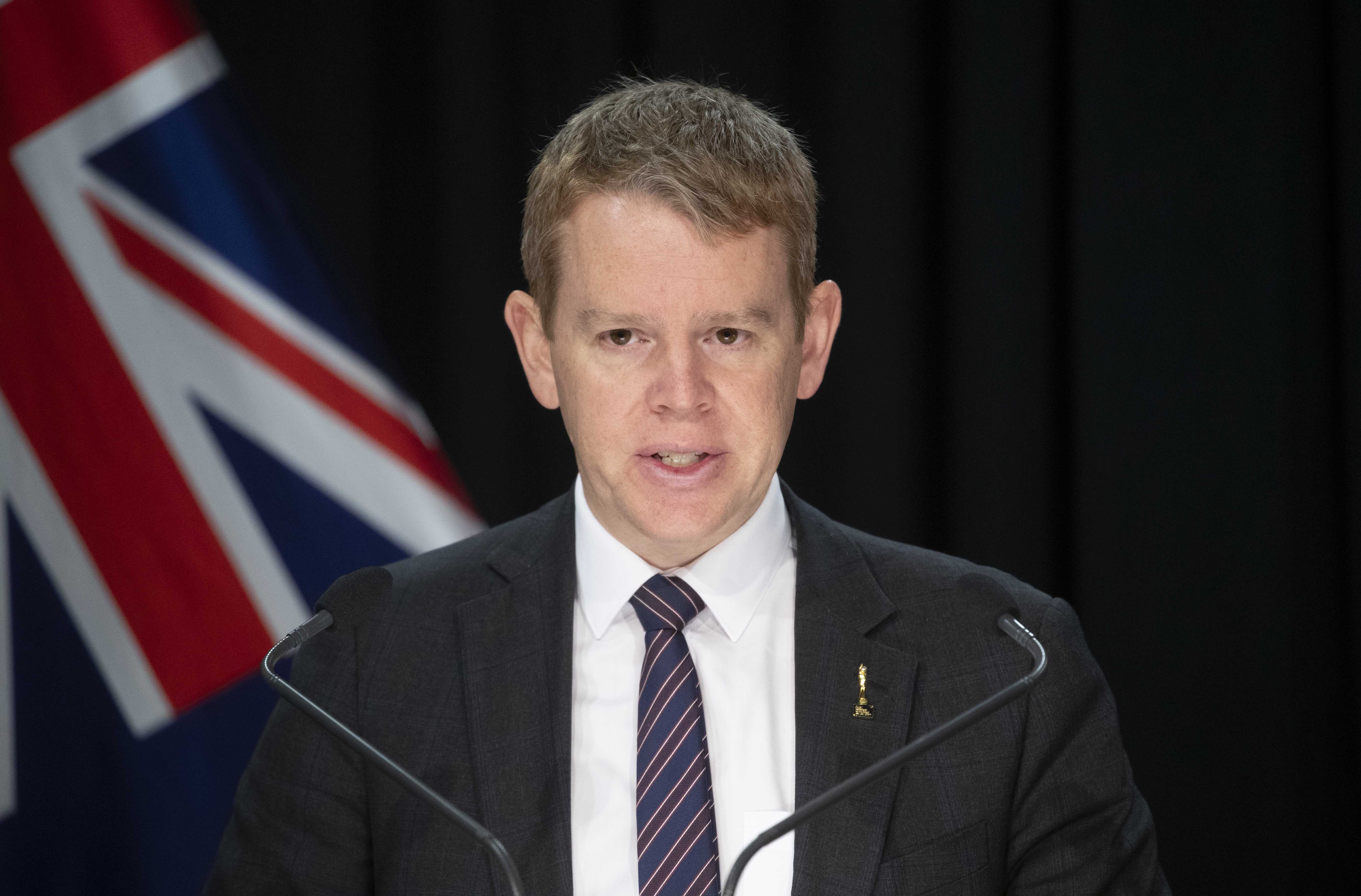 Prime Minister Chris Hipkins discusses Kiri Allan's car crash last night that has led to her demotion as a minister. Photo / Mark Mitchell