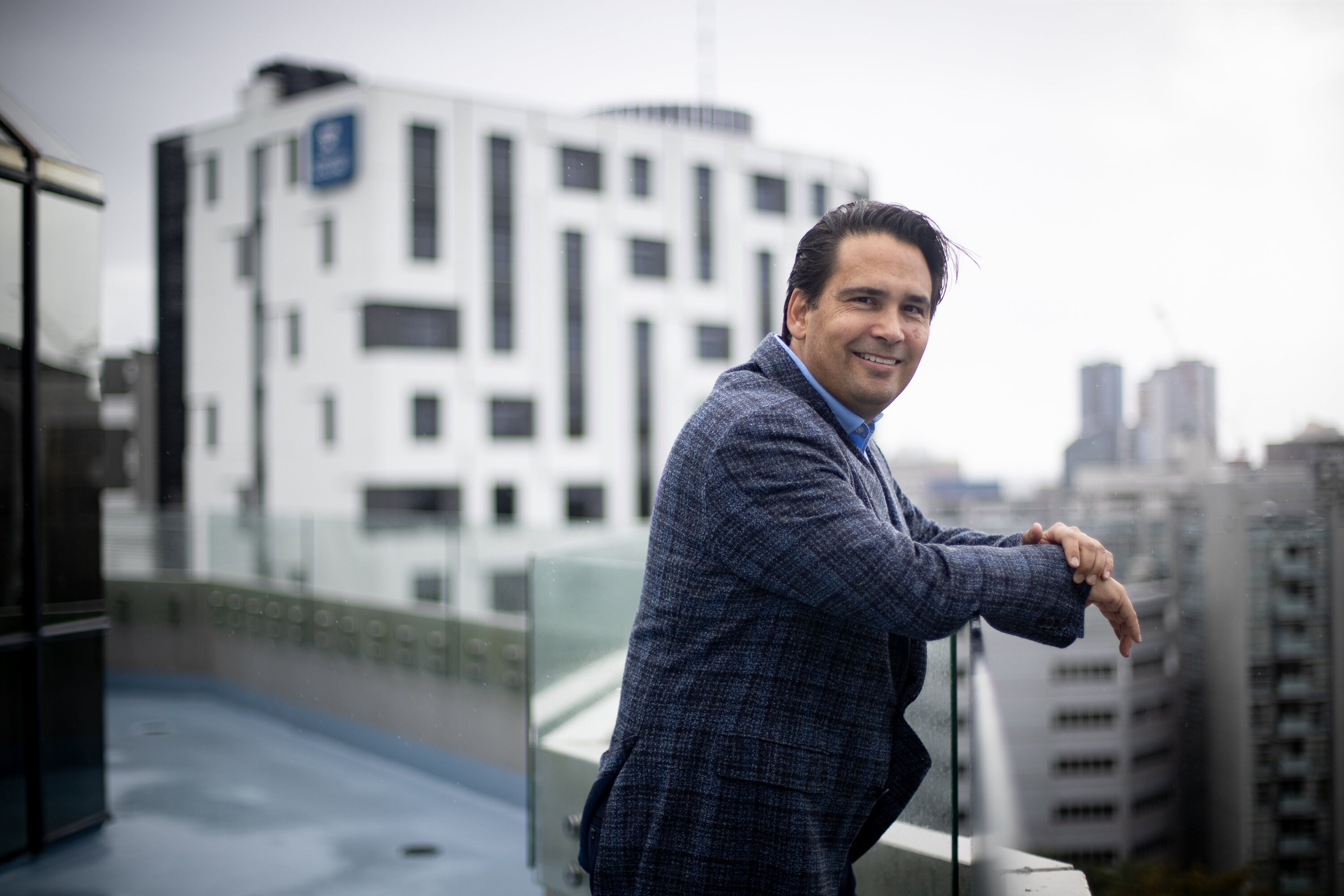 Former National Party leader and Auckland Chamber of Commerce boss Simon Bridges says a rates cap was overly simplistic. Photo / Dean Purcell