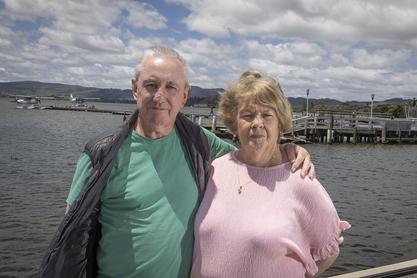 Lakeland Queen owners Terry and Raewyn Hammond. Photo / Andrew Warner
