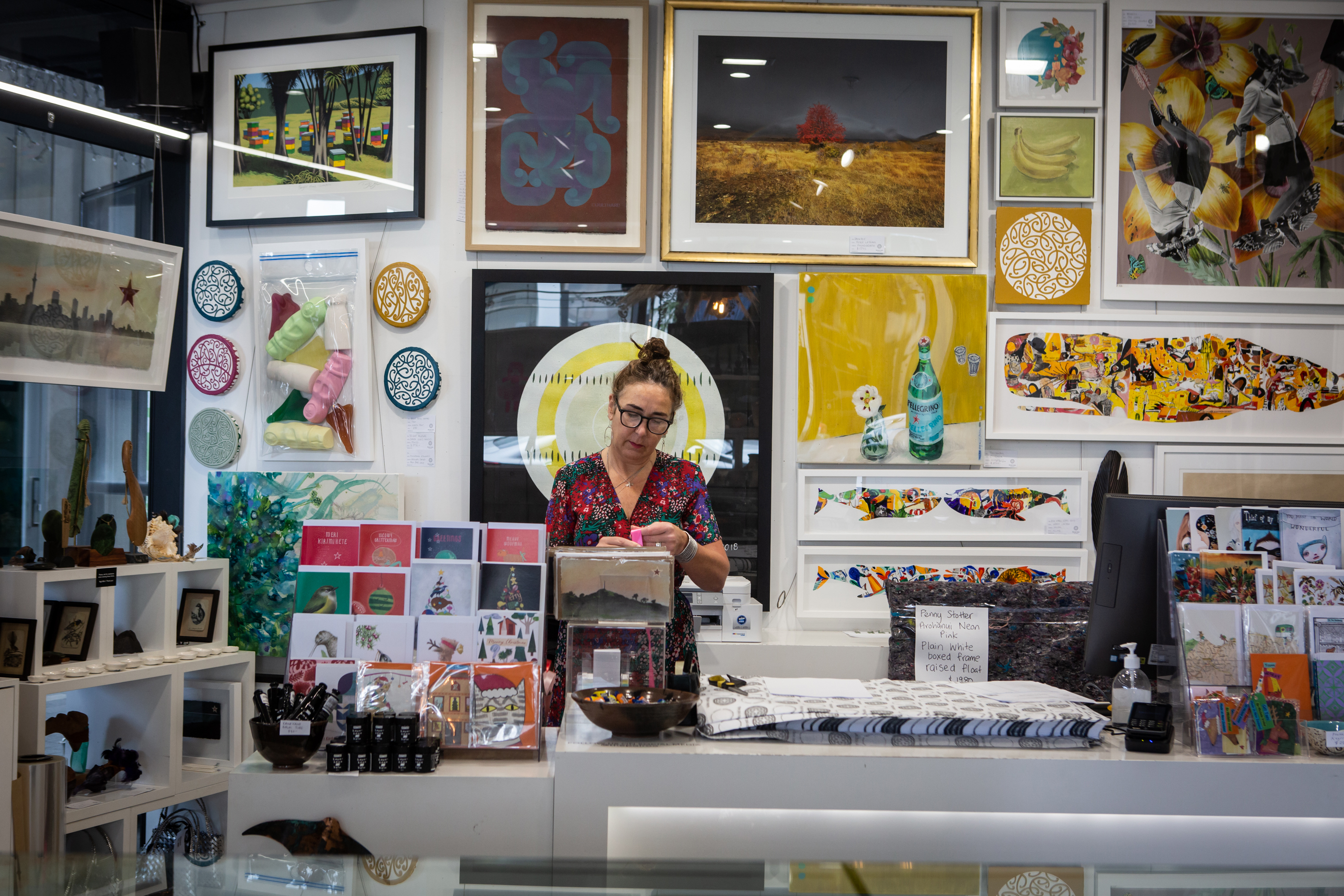 Gilly Hibberd is on staff at the Poi Room. Photo / Ruth Mcdowall, The New York Times