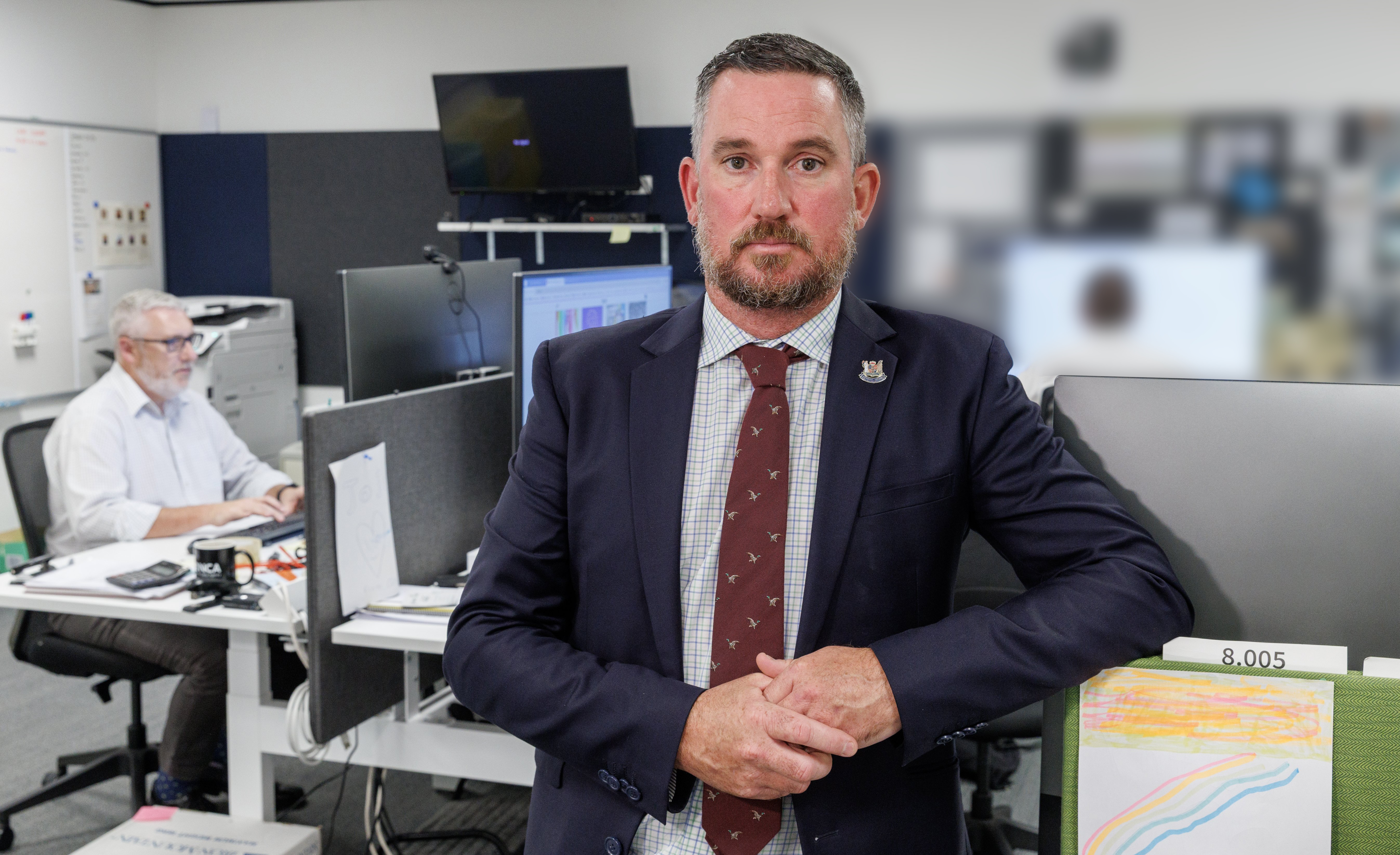 Tim Houston is the manager of the Department of Internal Affairs Digital Child Exploitation Team.