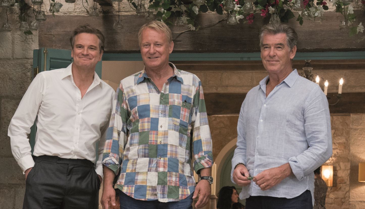 Colin First, Stellan Skarsgard and Pierce Brosnan returned for the sequel. 