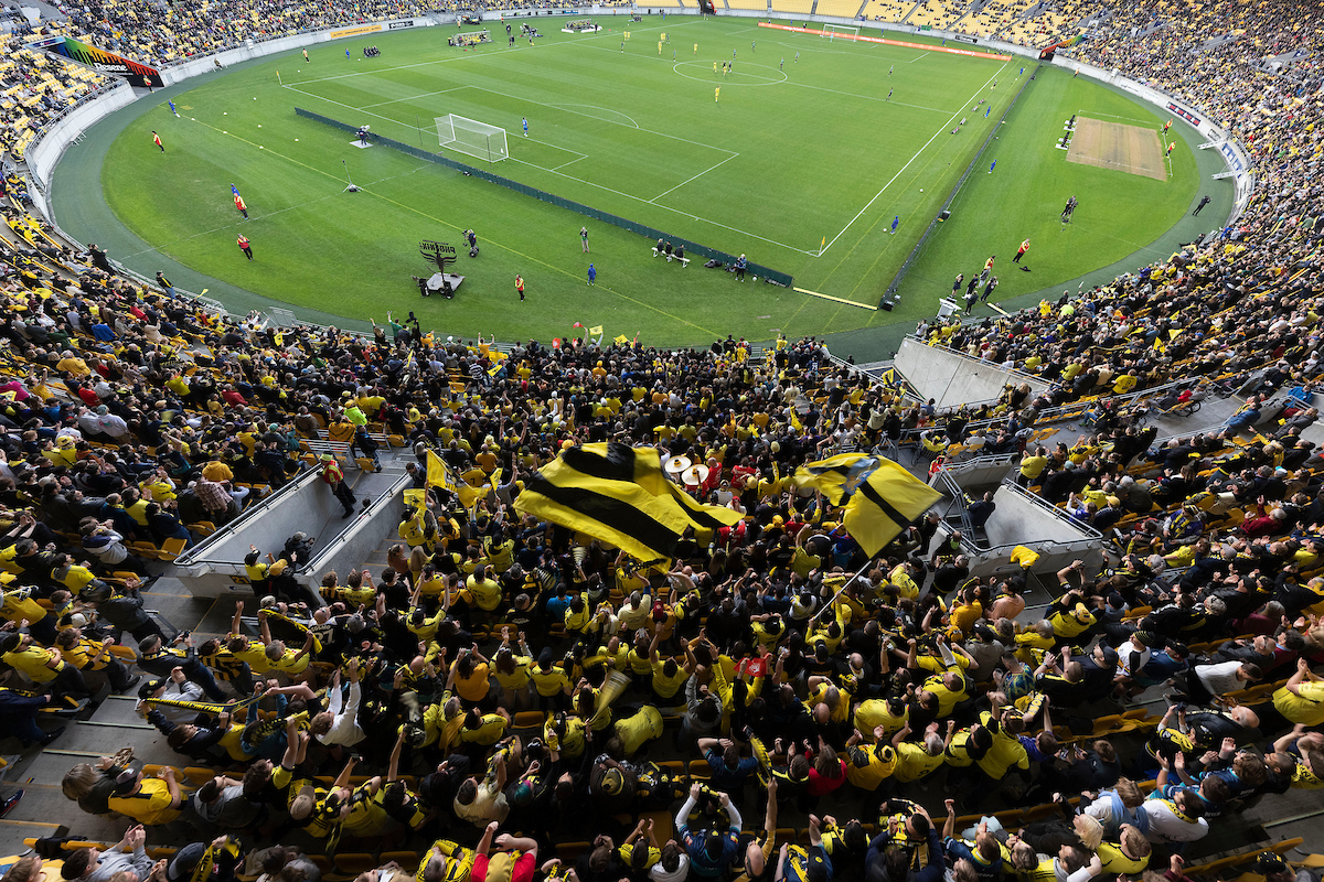 Sky Stadium will host the first Kiwi Clasico. Photo / Photosport