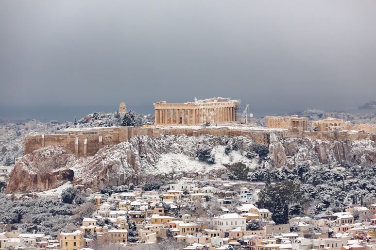 Athens in winter. Photo / Getty Images