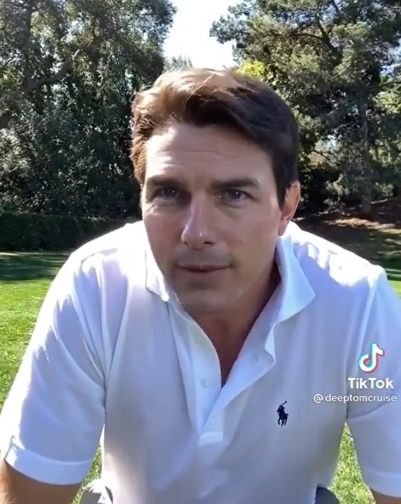 A TikTok account of Tom Cruise has popped up ... but there's a twist. Photo / via Twitter