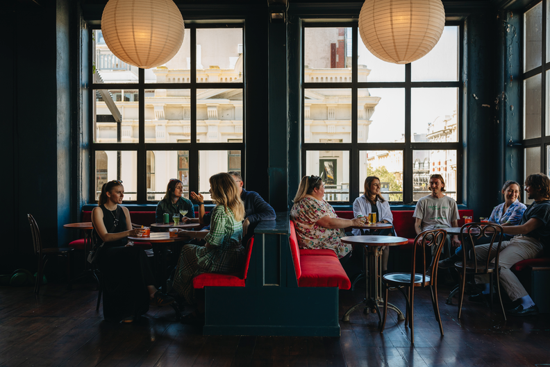 The bar's managers say it's far exceeded expectations since opening. Photo / WellingtonNZ