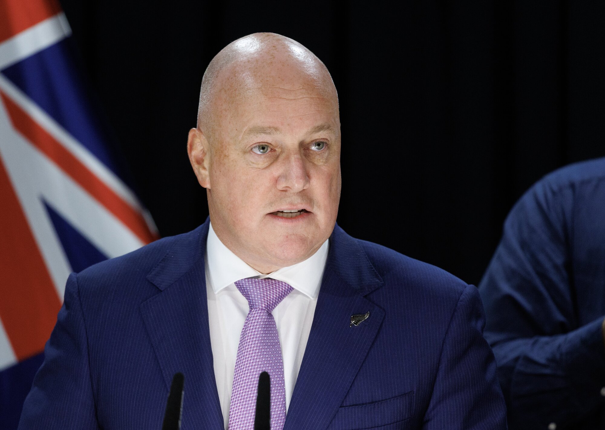 Prime Minister Christopher Luxon has suggested more cooperation between EU and CPTPP members. Photo / Mark Mitchell

