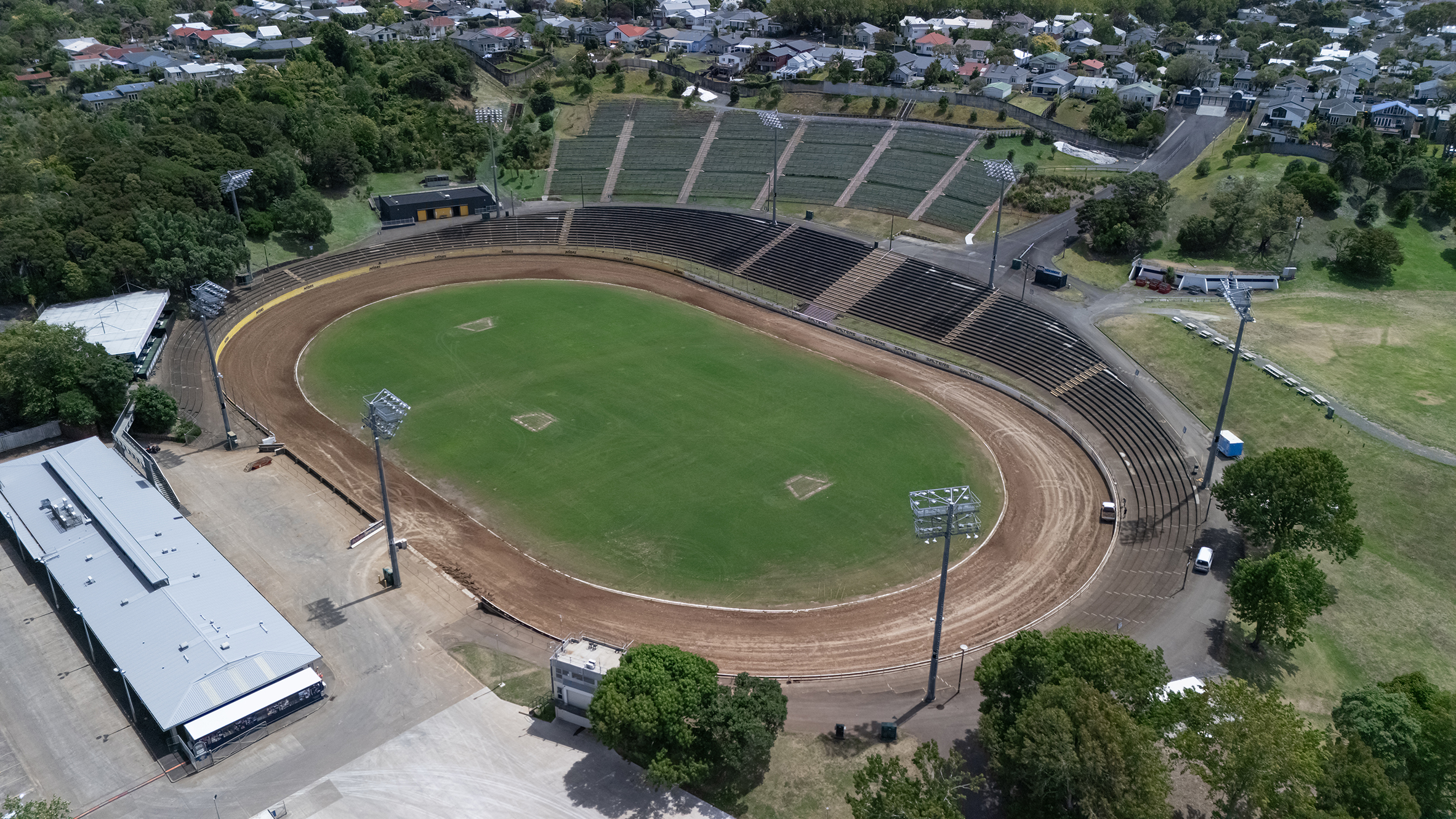 Speedway has been at Western Springs since 1929. Photo / Hayden Woodward