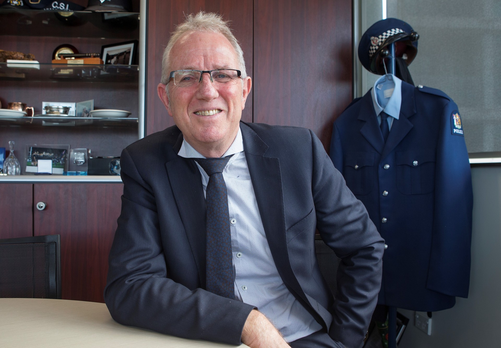 Former Police Association president Greg O'Connor called for careful debate before ditching the ban. Photo / Mark Mitchell 