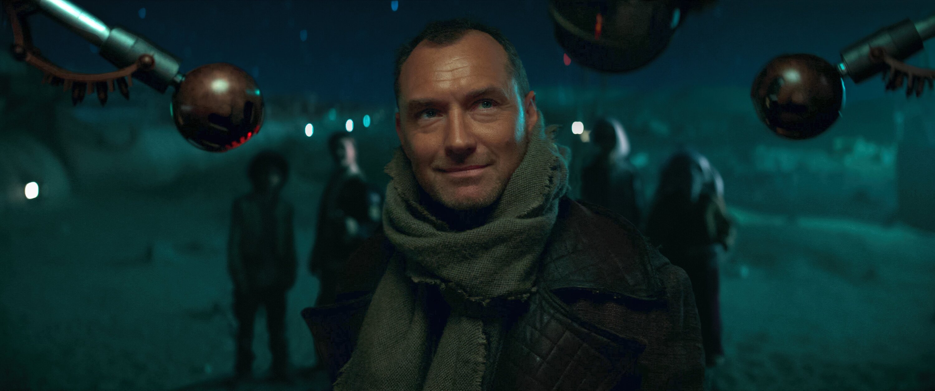 Jude Law stars in Skeleton Crew as Jod Na Nawood. Photo / Lucasfilm