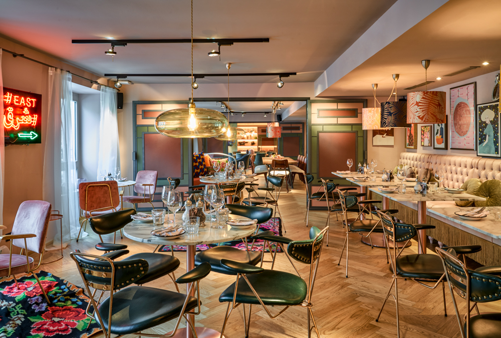 Paris' cosiest Middle Eastern restaurant, Neni is found on the first floor of 25hrs Hotel. Photo / Supplied
