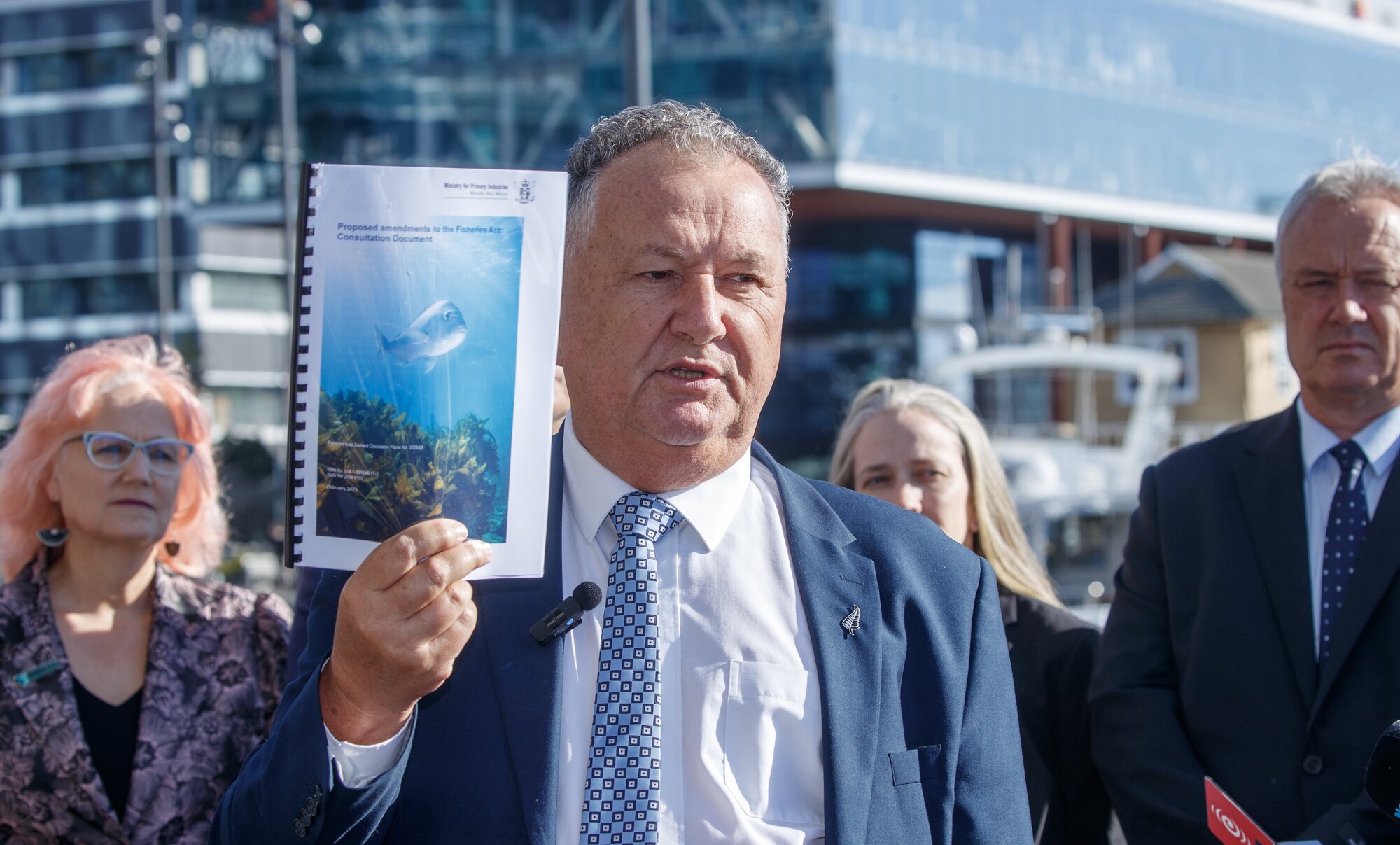 Minister for Oceans and Fisheries Shane Jones doesn't want the footage to negatively impact on the fishing industry. Photo / Mark Mitchell