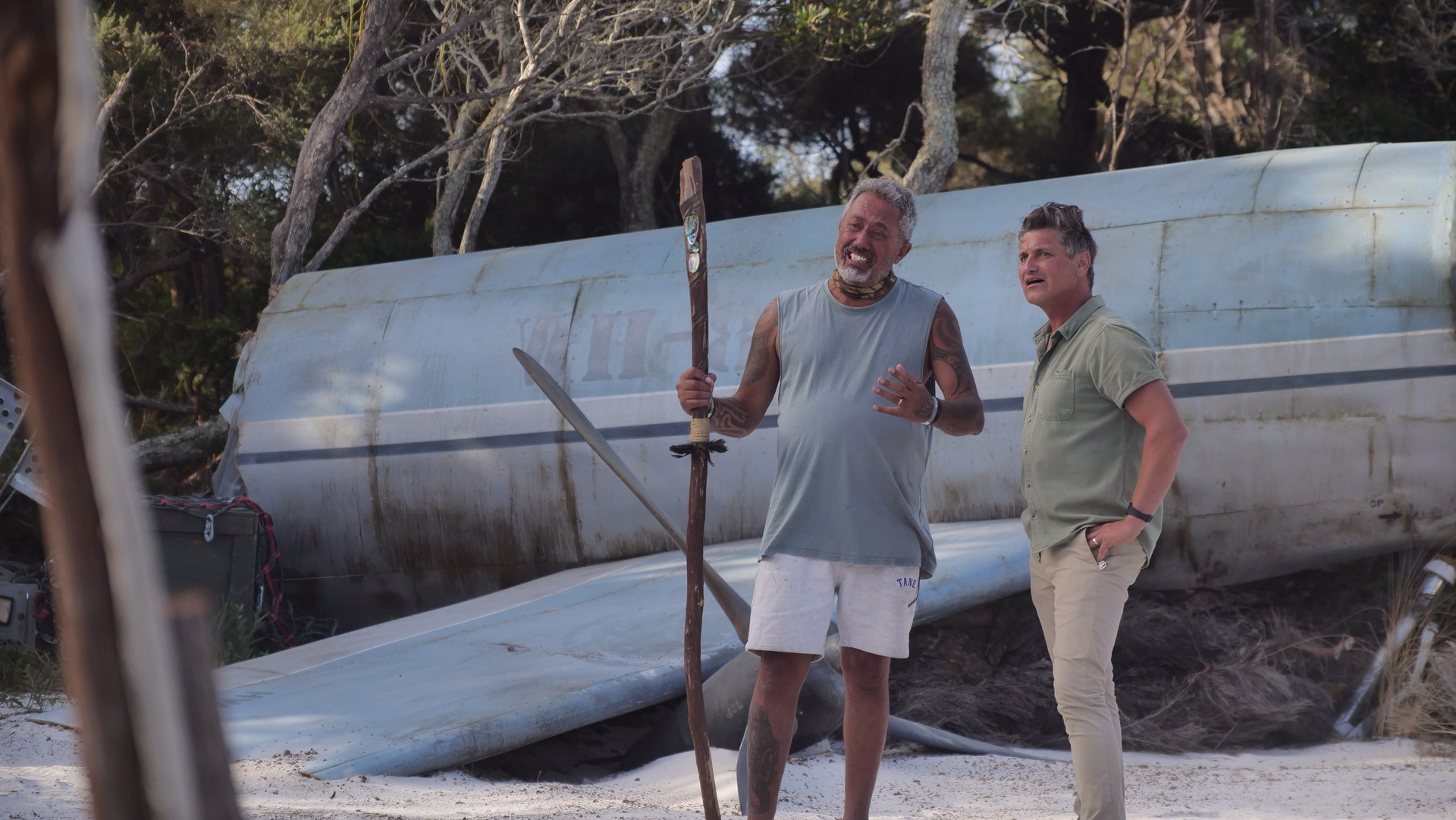 Mike King has a personal vendetta against Kauri's Melodie Robinson. Photo / TVNZ