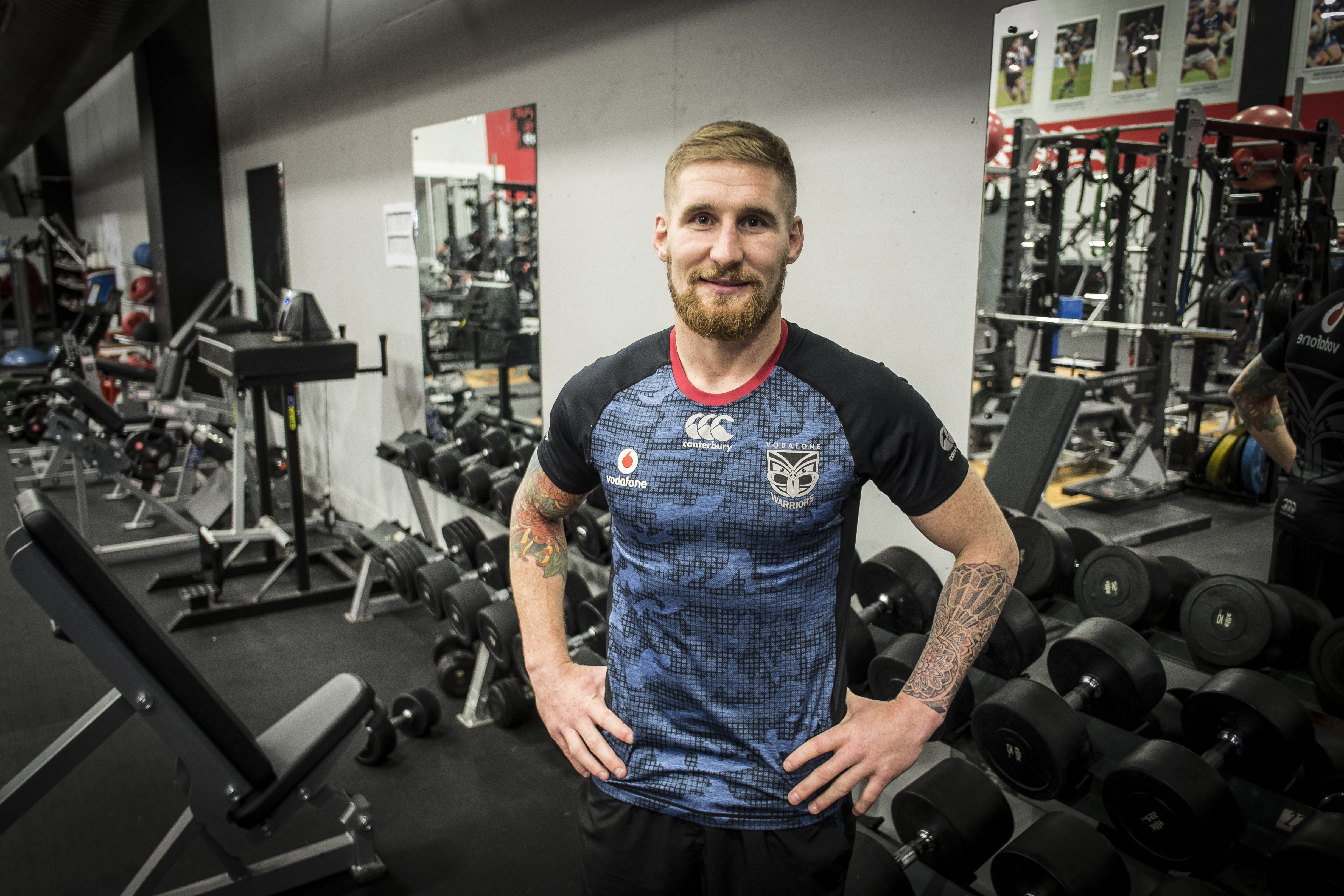 Sam Tomkins. Photo / Michael Craig