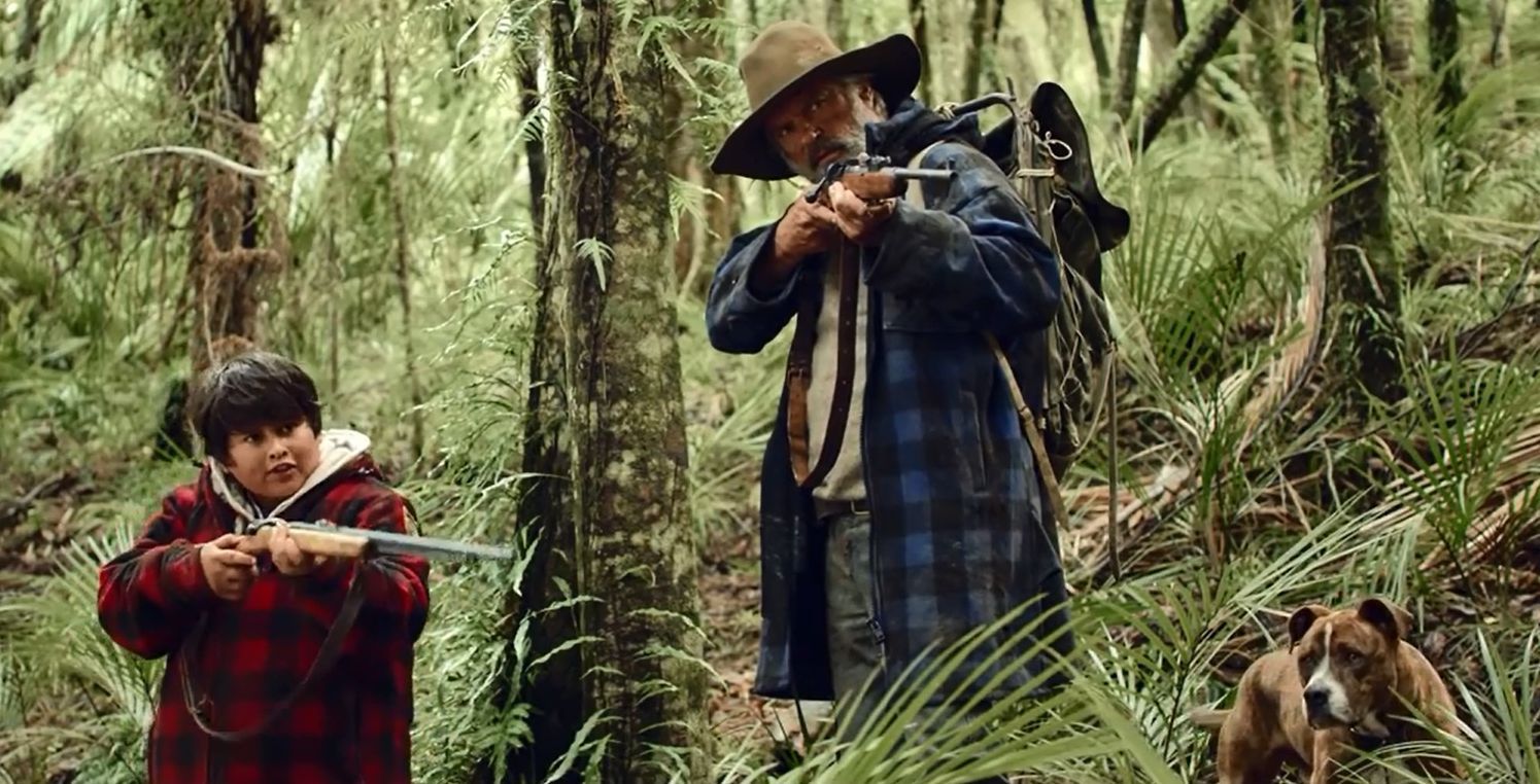 Actors Julian Dennison and Sam Neill in Taika Waititi's iconic film Hunt for the Wilderpeople. Photo/supplied