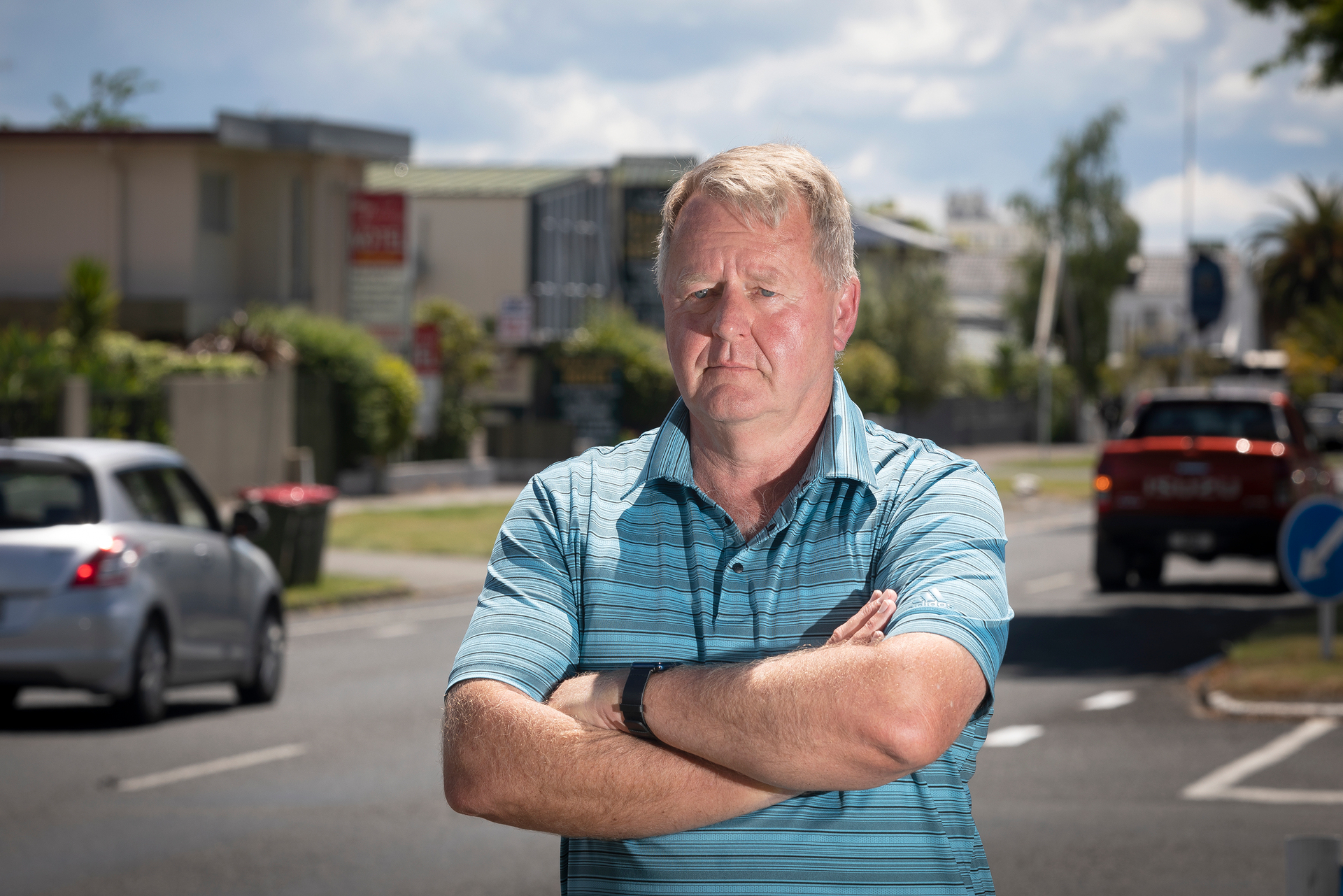 Retired Superintendent Gary Smith and his family have been forced to leave Rotorua because of the emergency housing situation. Photo / Andrew Warner