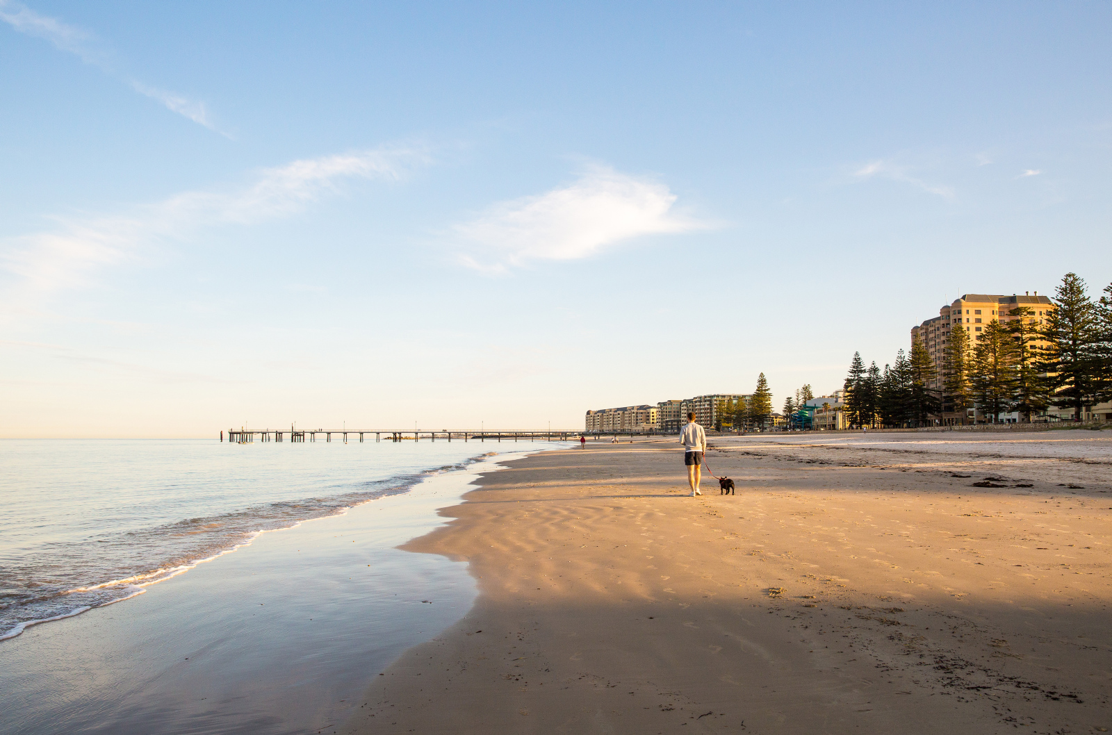Adelaide’s popular Glenelg Beach. Photo / Supplied