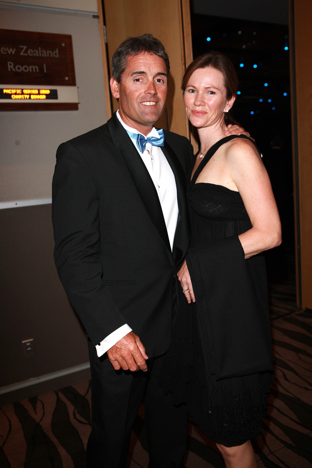 Russell and Jenny Coutts at a Louis Vuitton charity ball at Sky City in  Auckland. Photo / Norrie Montgomery