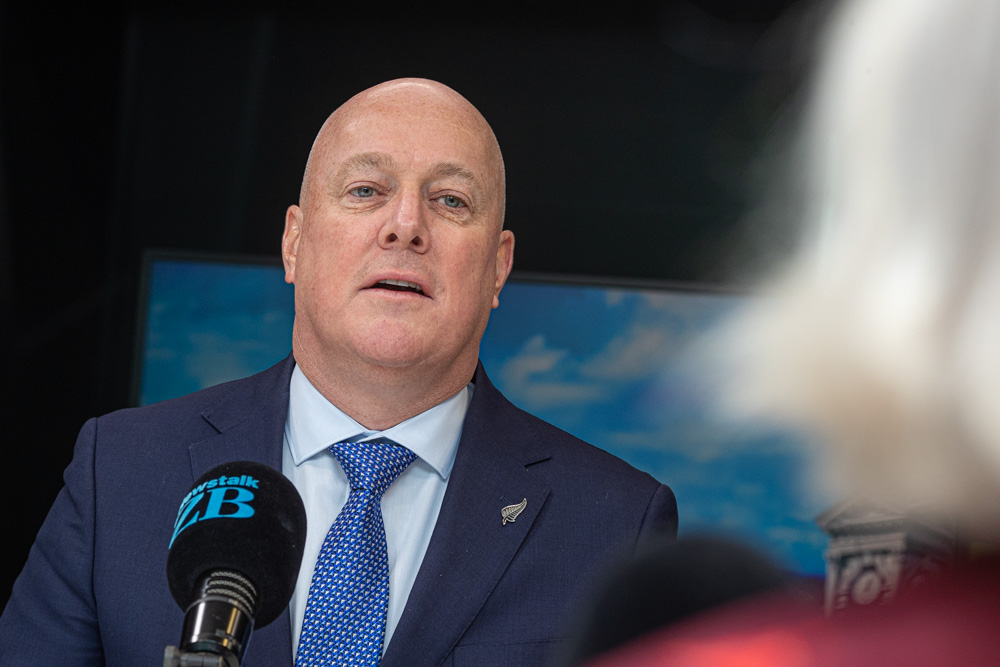 Prime Minister Christopher Luxon. Photo / Jason Dorday