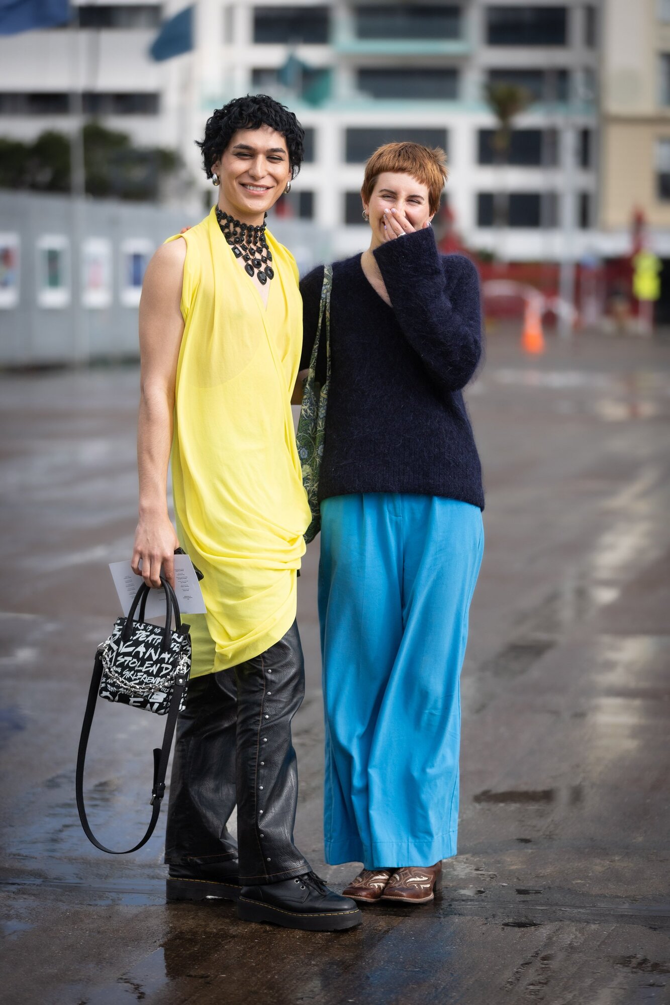 Sonny and Pippi stood proud in block colours. Photo / Michael Craig