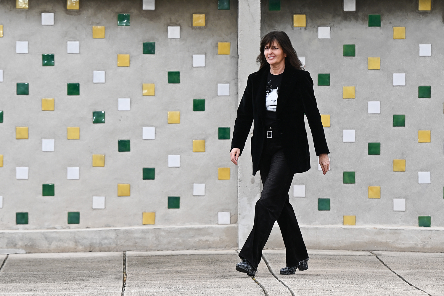 Designer Virginie Viard walks the runway during the Chanel Cruise 2024-2025 show in May in Marseille, France. Photo / Getty Images