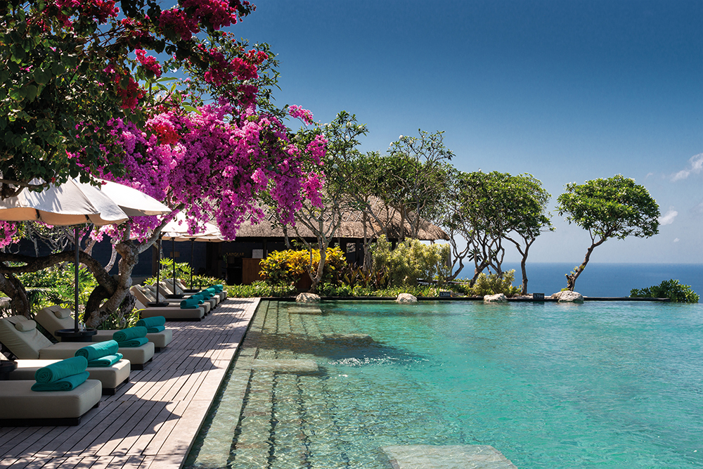At the Bulgari Resort Bali, you can’t avoid the endless horizon that stretches out across the Indian Ocean. Photo / Supplied