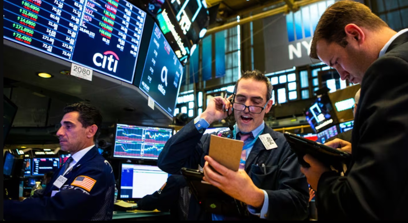 Wall Street stocks mostly fell after US inflation data exceeded expectations. Photo / Eduardo Munoz Alvarez, Getty Images, File