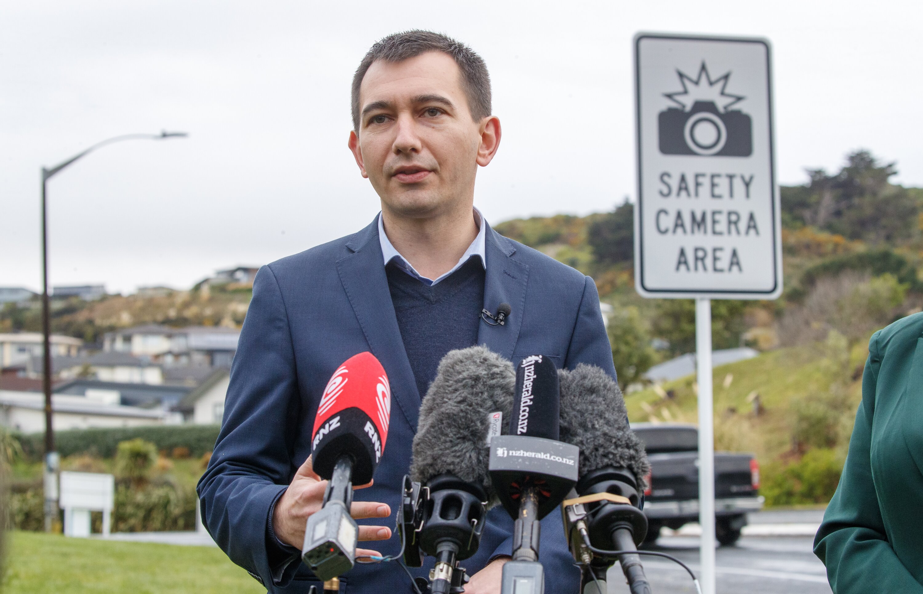 Transport Minister Simeon Brown plans to reverse Labour’s blanket speed limit reductions. Photo / Mark Mitchell