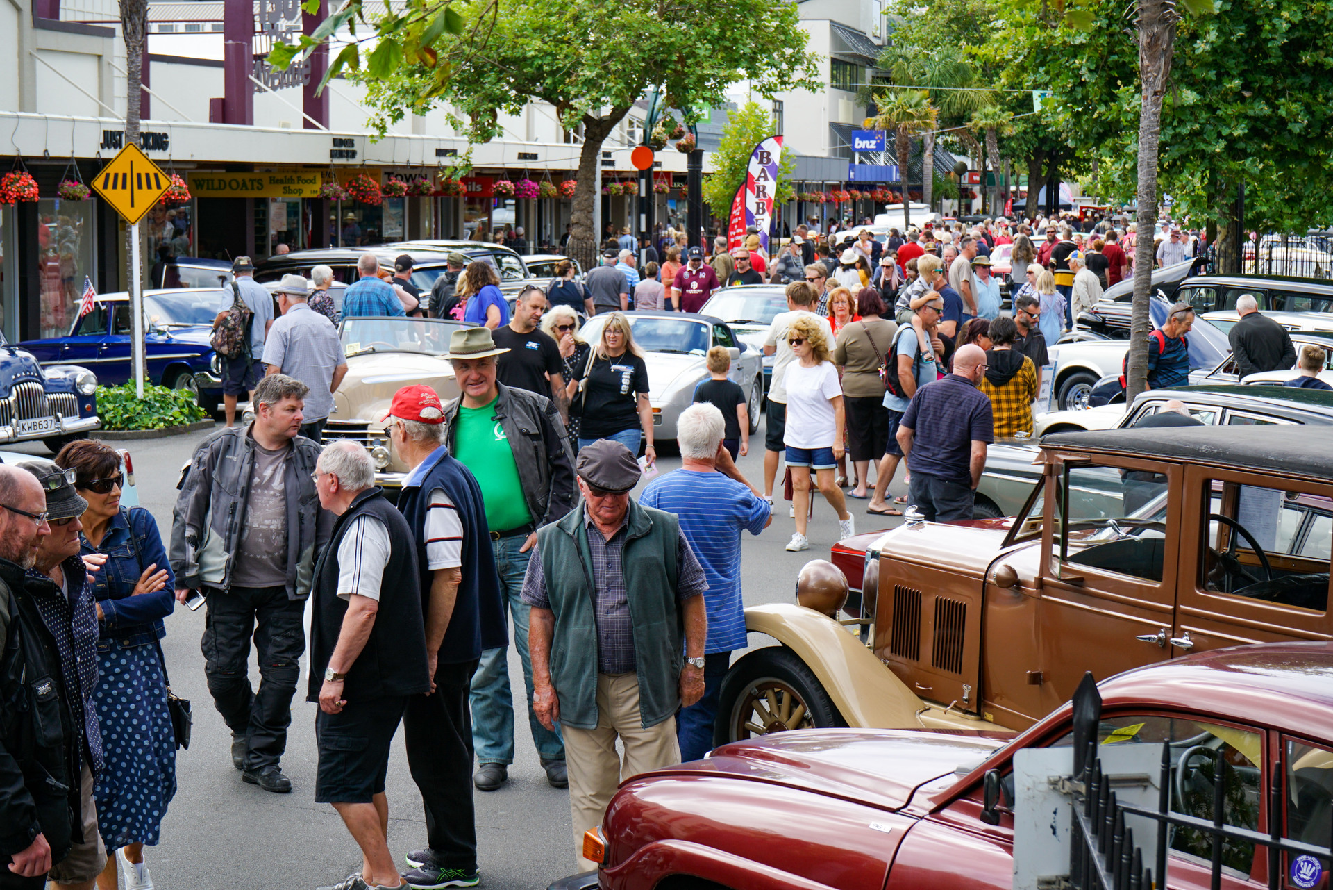 Some Vintage Weekend visitors have been forced to find accommodation in Palmerston North, trust chairman Bruce Jellyman says. Photo / Lewis Gardner