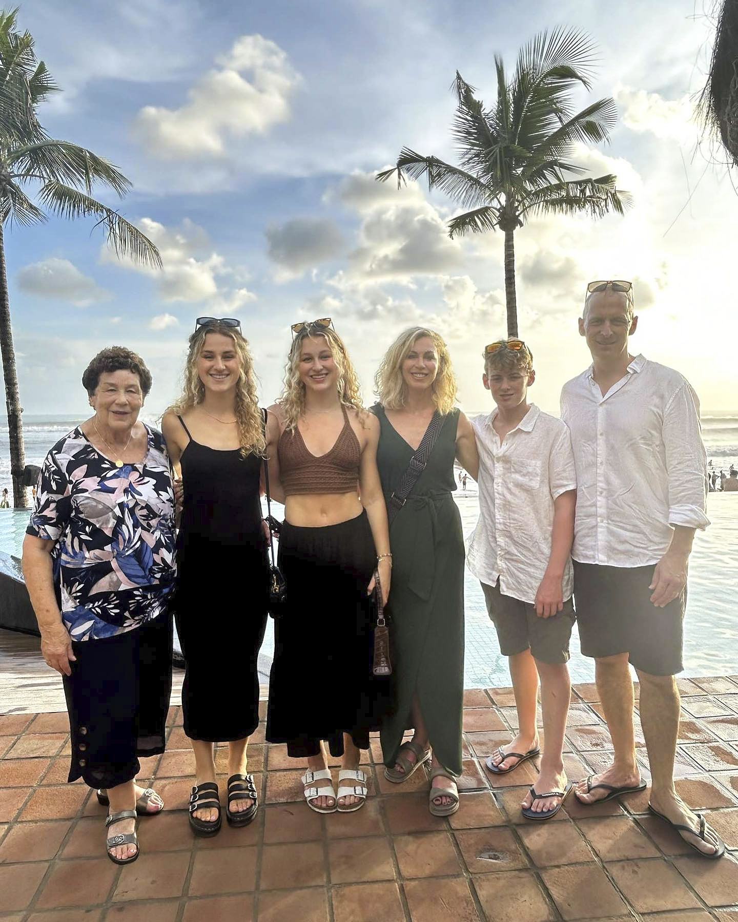 Carole recently enjoyed a holiday in Bali with Wendy and her family. Photo / Instagram