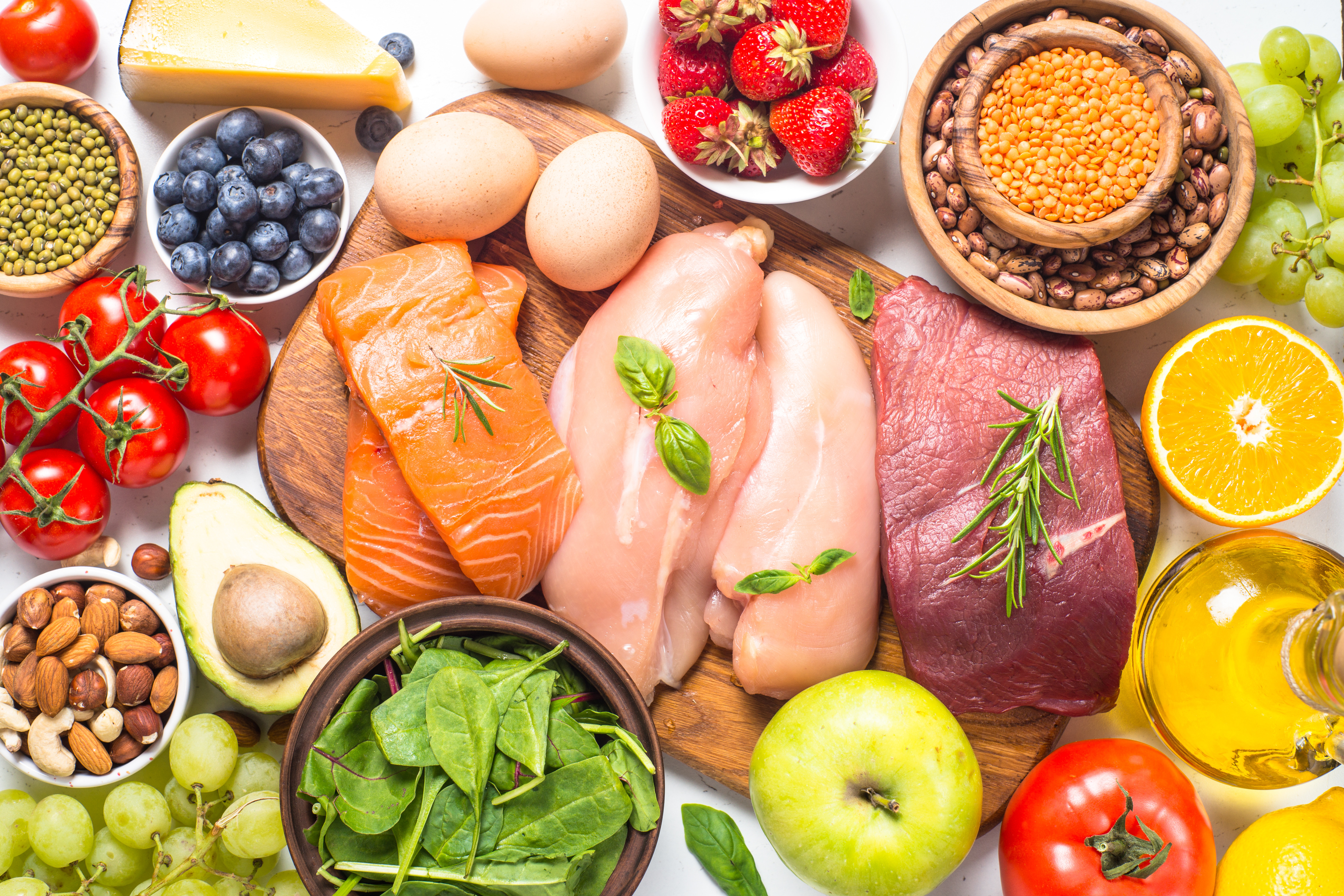 Eating a brain-friendly diet, rich in hydrating foods like melon and cucumber, as well as healthy fats from sources like olive oil and nuts, supports overall health and helps keep stress levels in check. Photo / 123rf