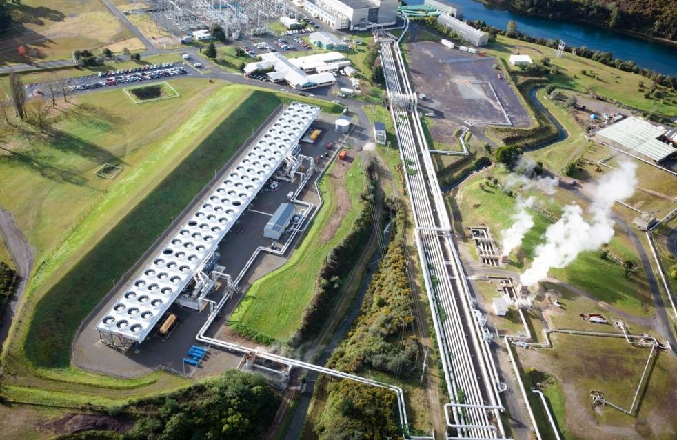 Contact Energy's 174MW Tauhara steam turbine plant near Taupō.
