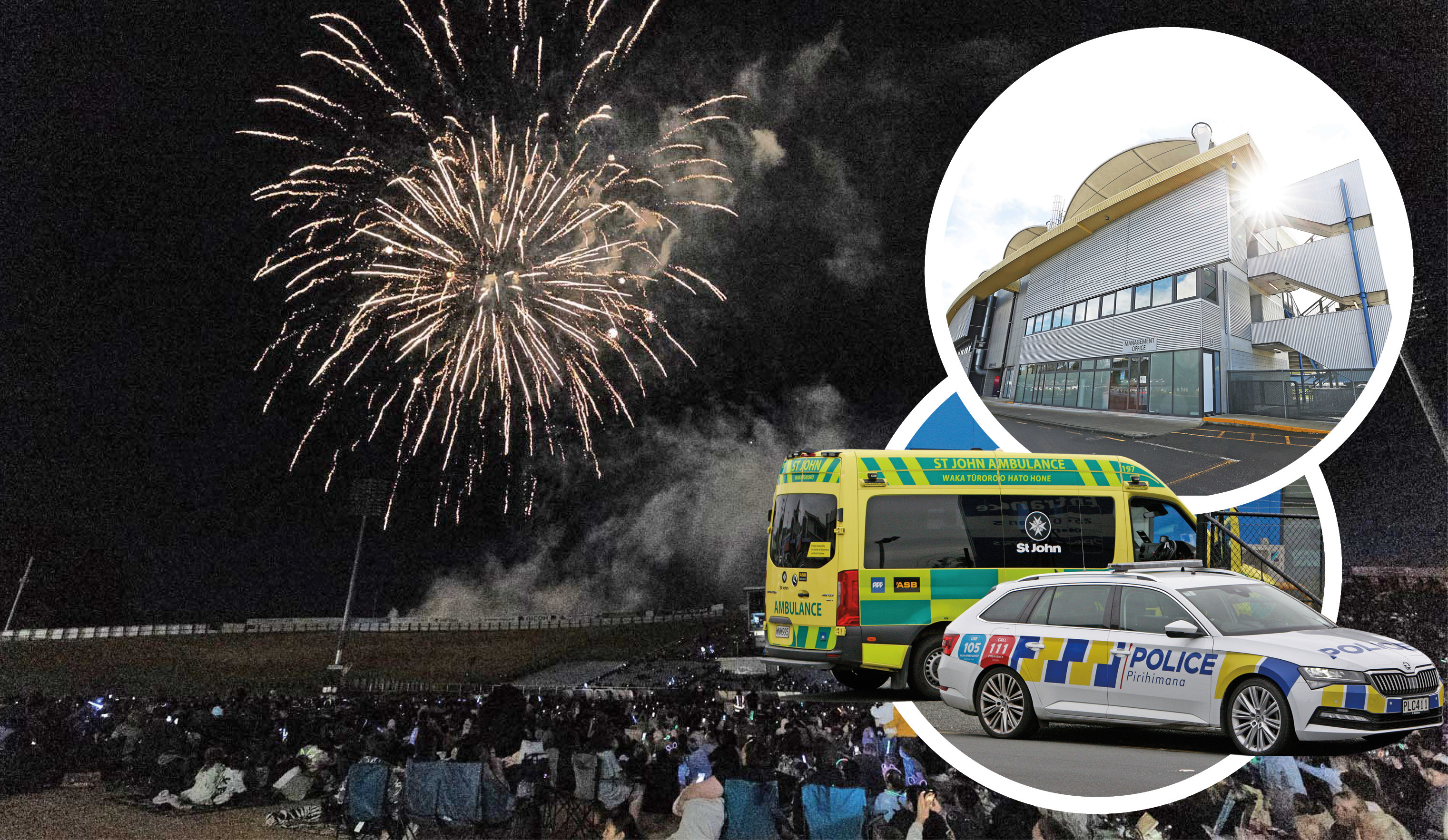 A young teen was taken to hospital on Saturday night after an attack. Photos / Sarah Marshall Photography, NZME.
