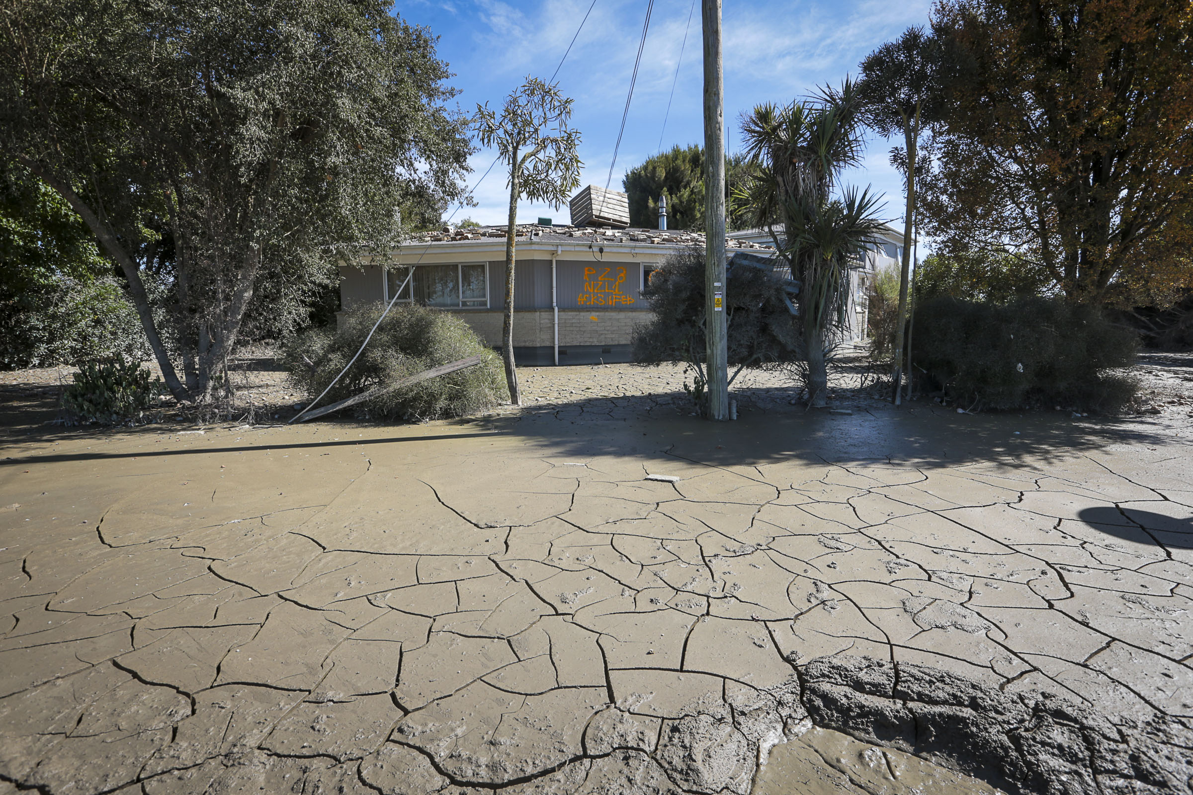 Pākōwhai was one of the worst-hit residential areas during Cyclone Gabrielle. Photo / Paul Taylor