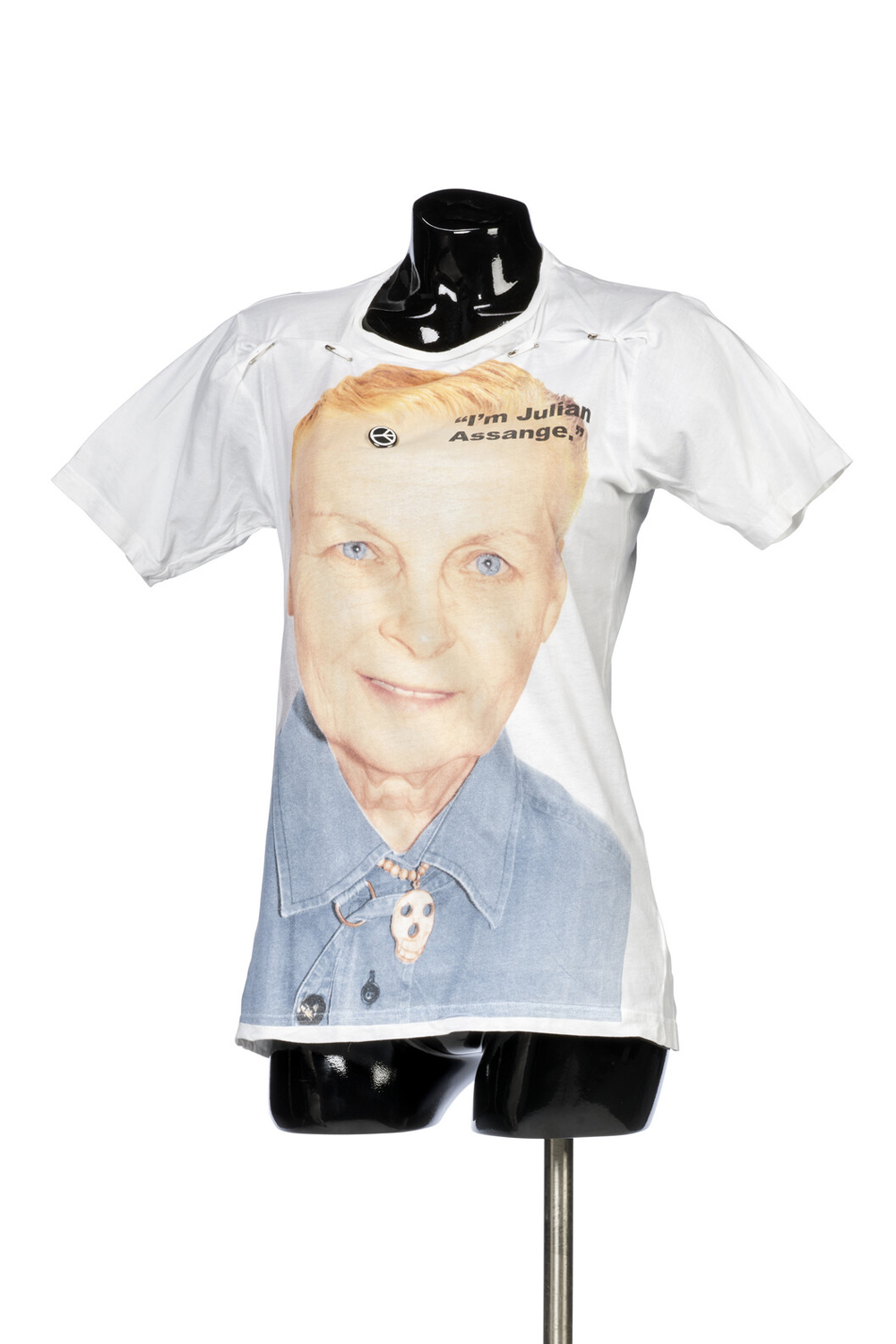This Vivienne Westwood T-shirt from 2012 is expected to fetch between £1000-£2000. Photo / Christie's