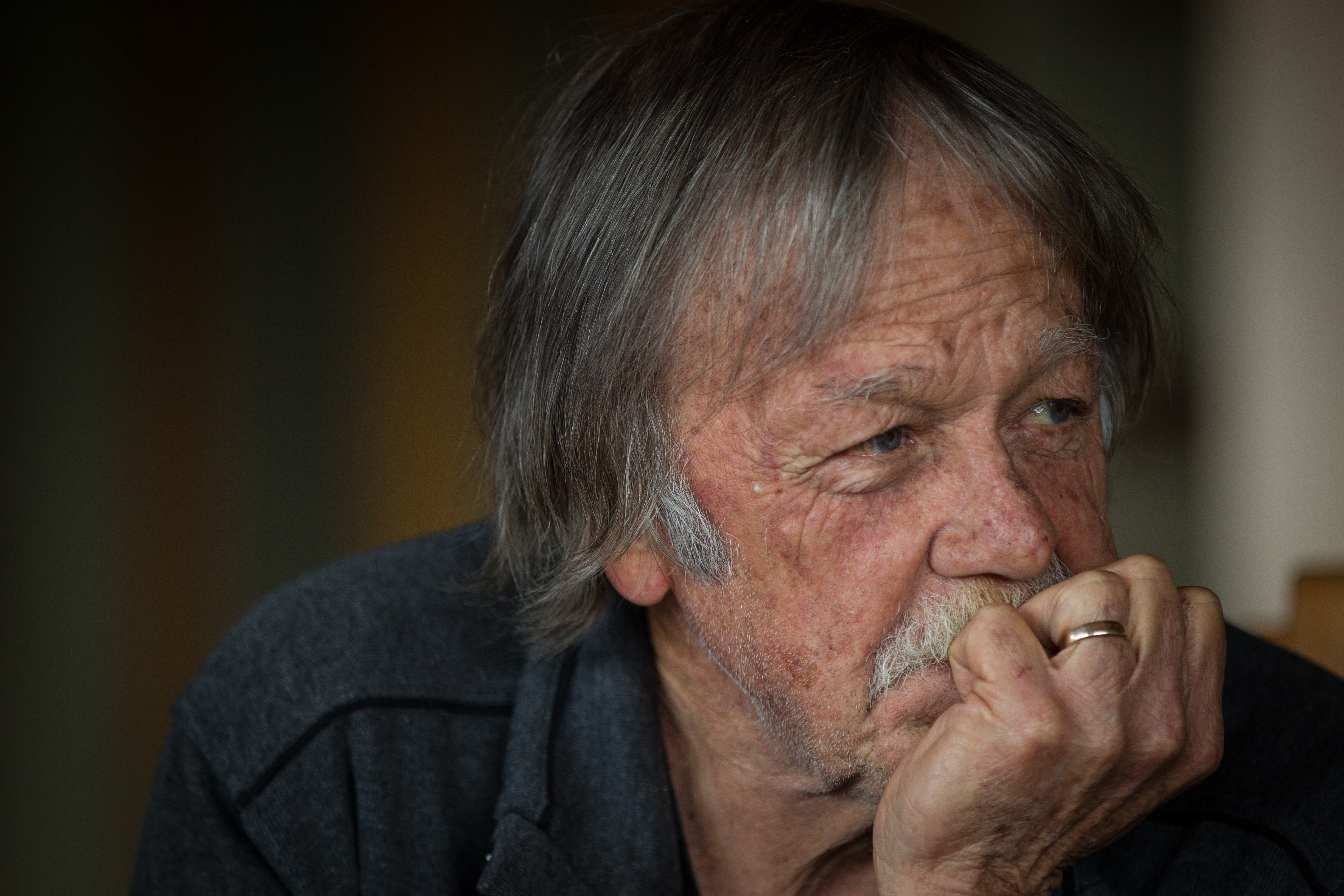 Geoff Levick - his conversation revealed a brilliant, nimble mind. Photo / Michael Craig