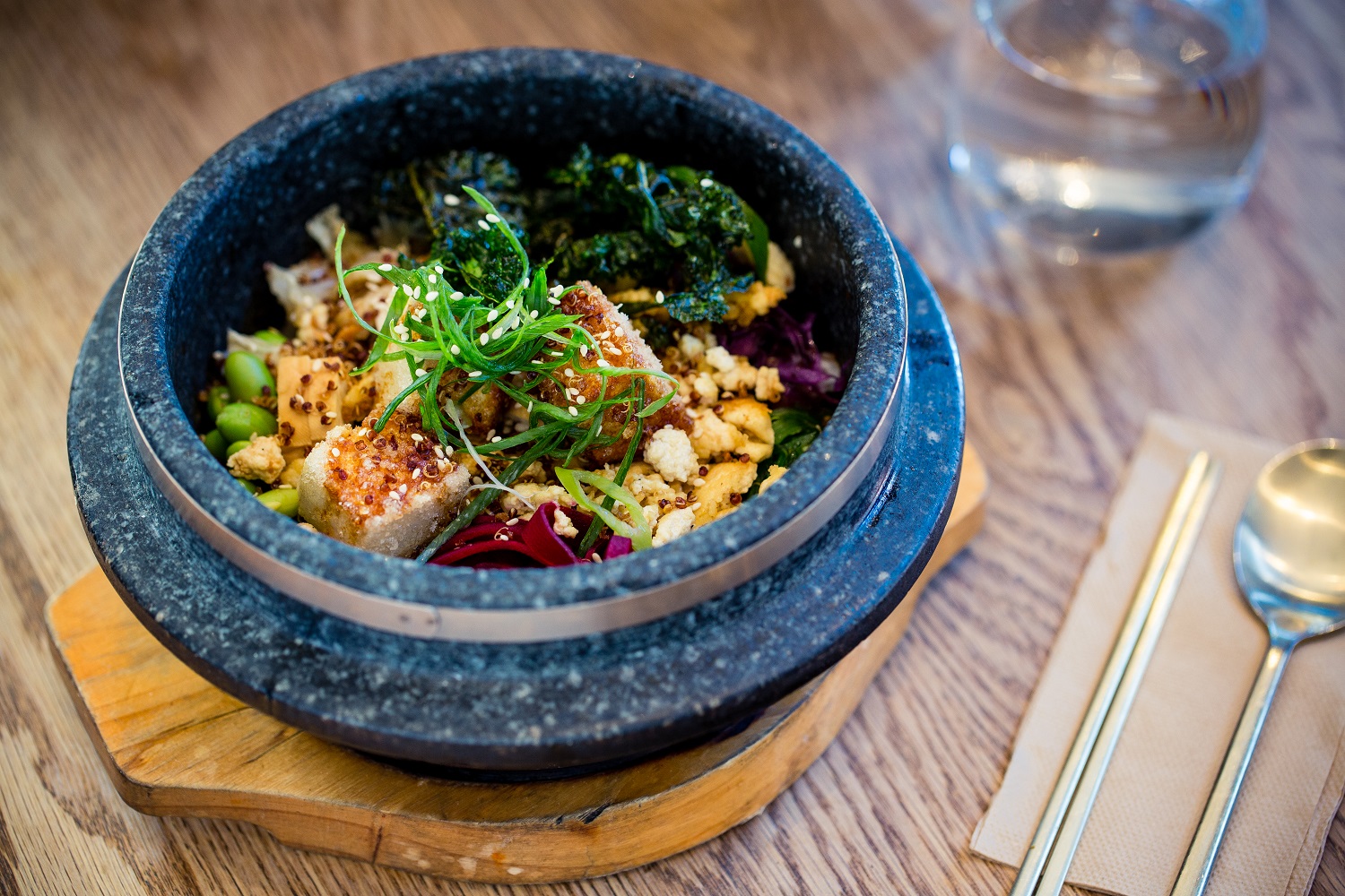 The dolsot tofu. Photo / Babiche Martens