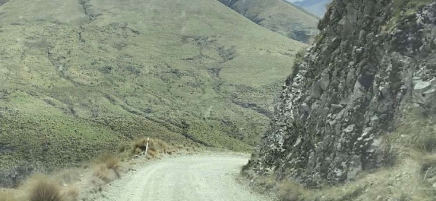 A typical corner on Danseys Pass Rd.