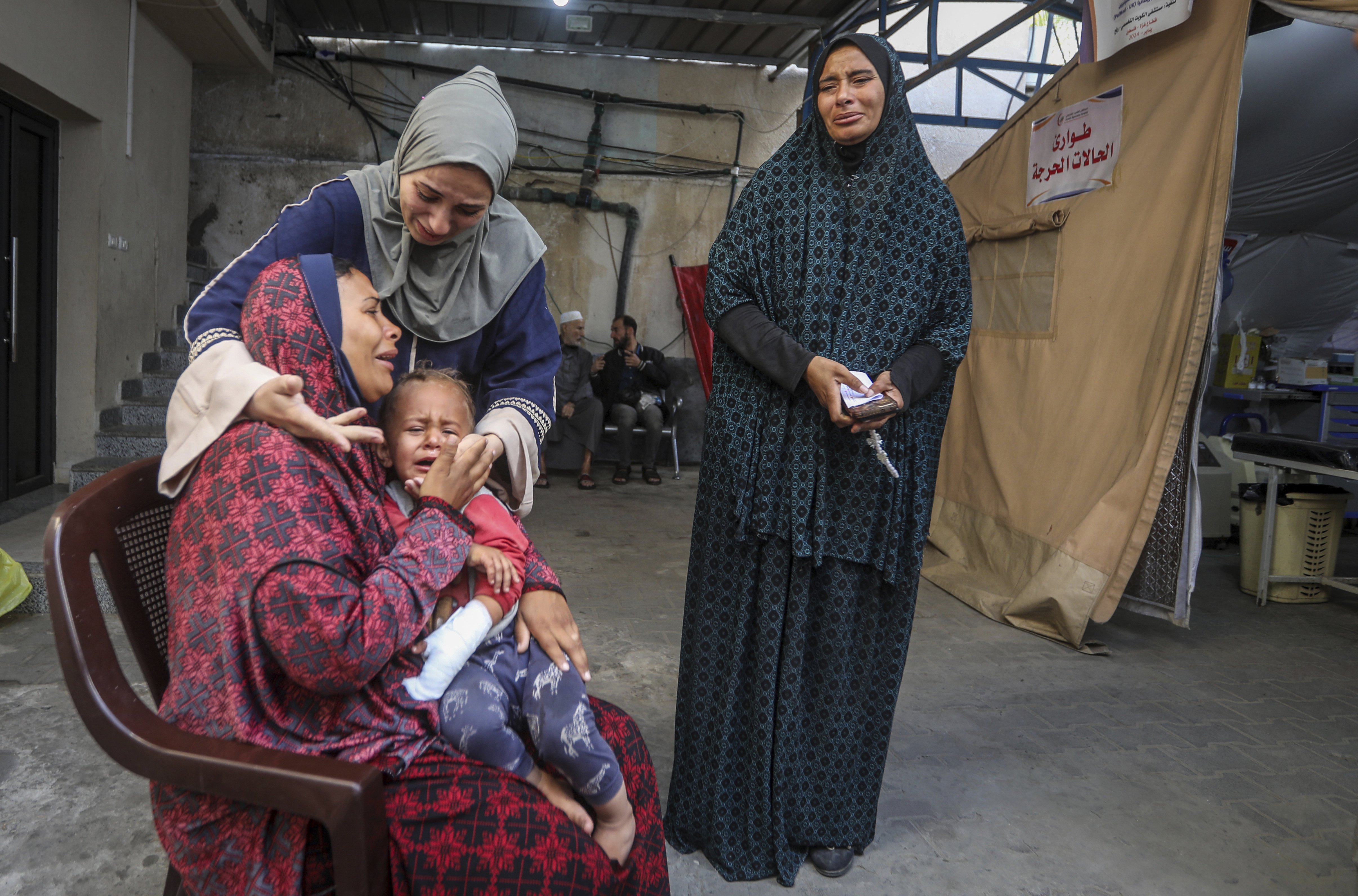 Seven months of airstrikes, ground fighting and aid restrictions have claimed the lives of nearly 35,000 Palestinians, mostly women and children. Photo / AP