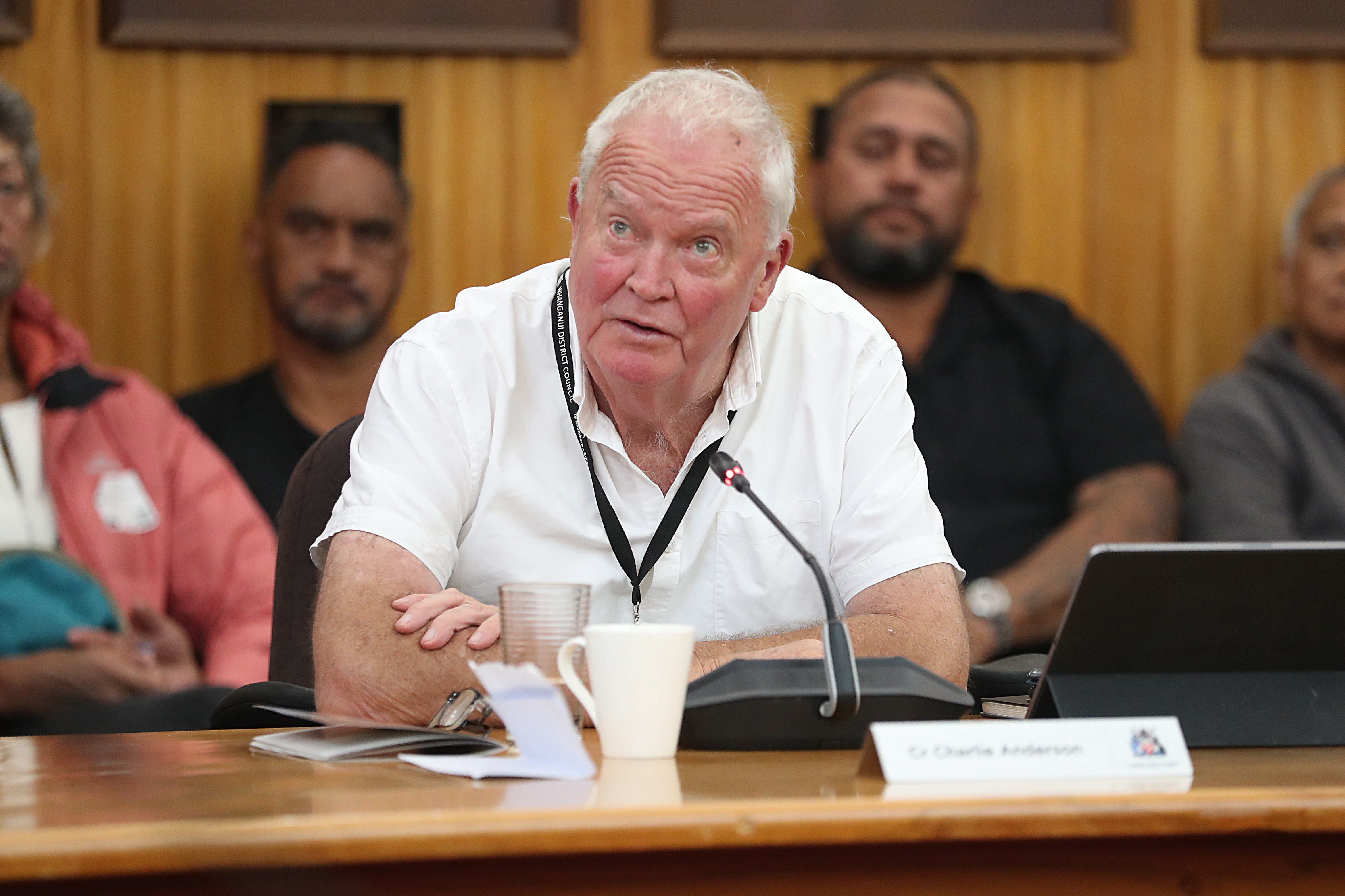 Councillor Charlie Anderson said it would be a tragedy if the pool closed. Photo / Bevan Conley