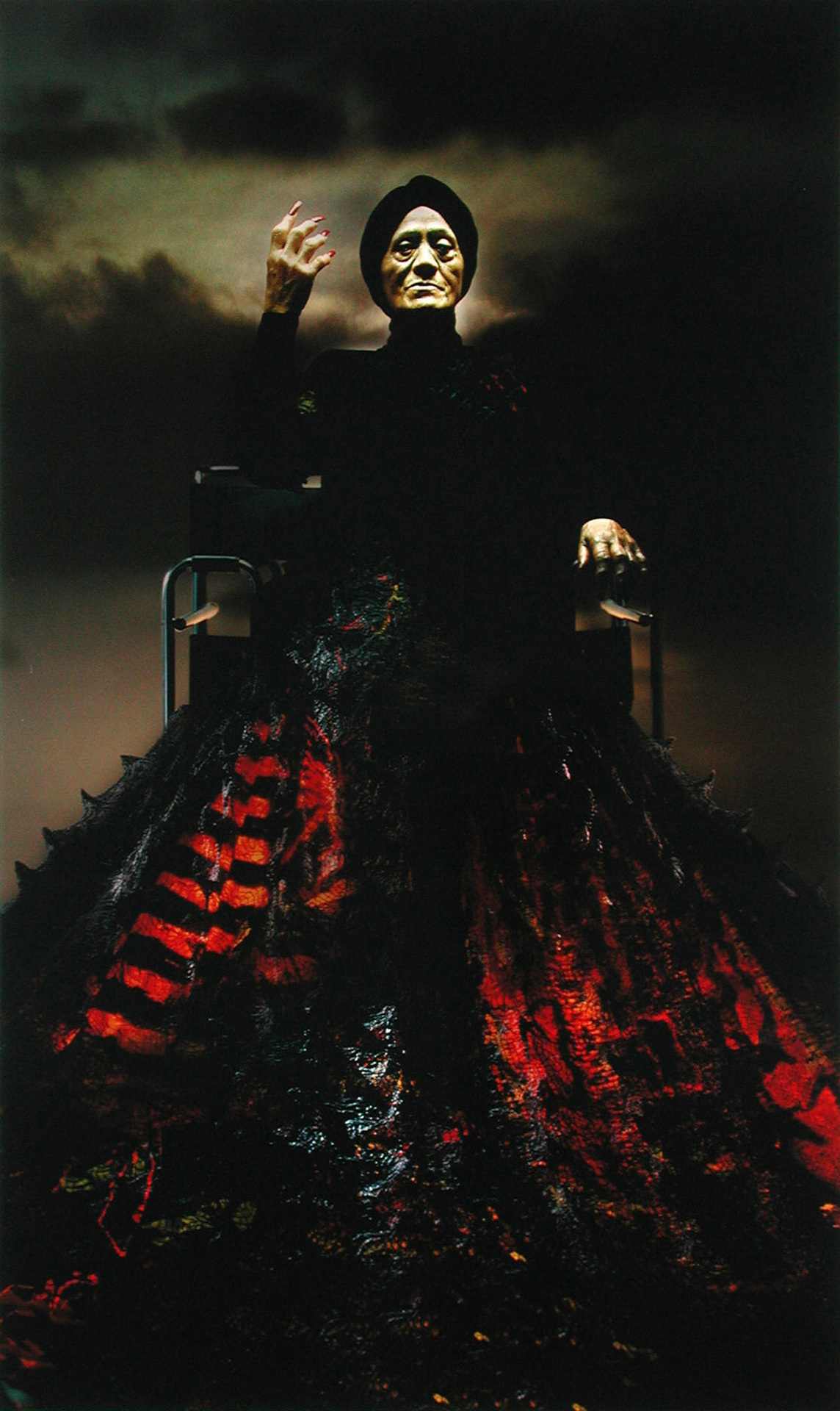 Mahuika (2001), by Lisa Reihana, one of more than 300 works featured in Auckland Art Gallery's seminal Toi Tu Toi Ora exhibition.