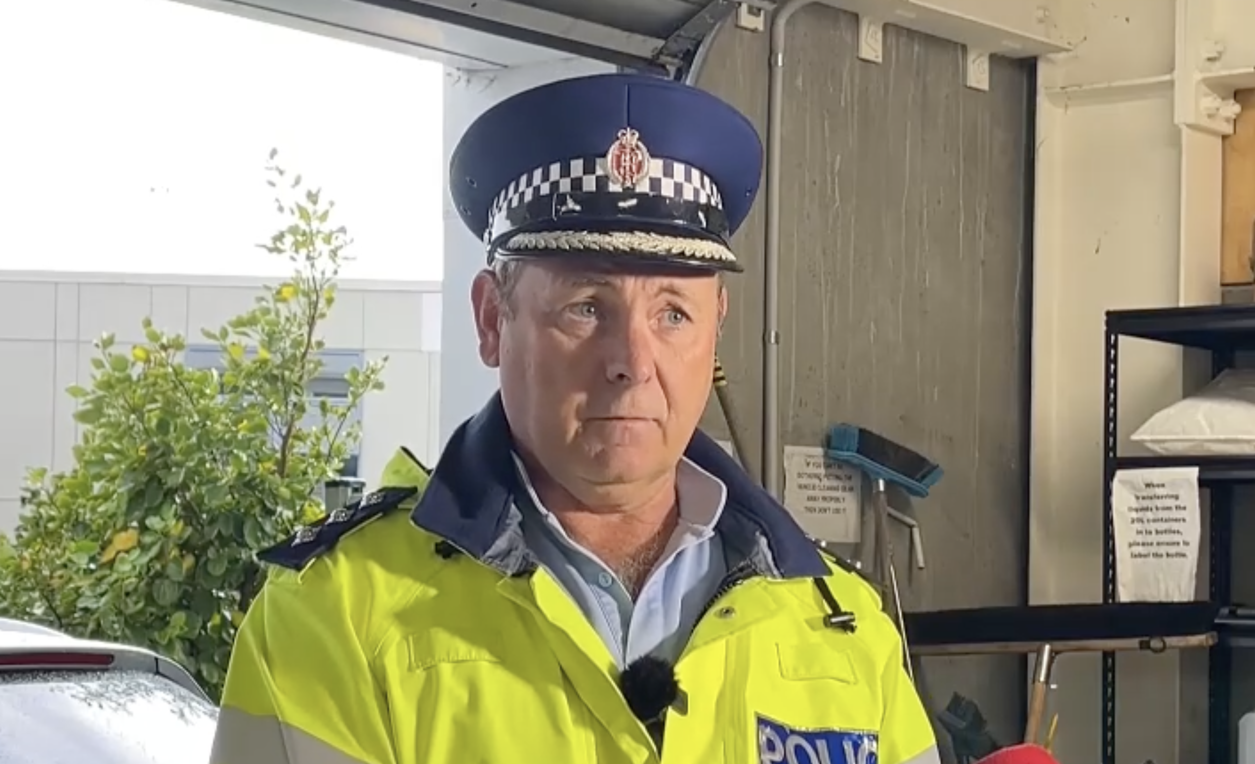 Police inspector Jeff Penno has provided an update at Hamilton’s road- policing base following the crash where five people died.
