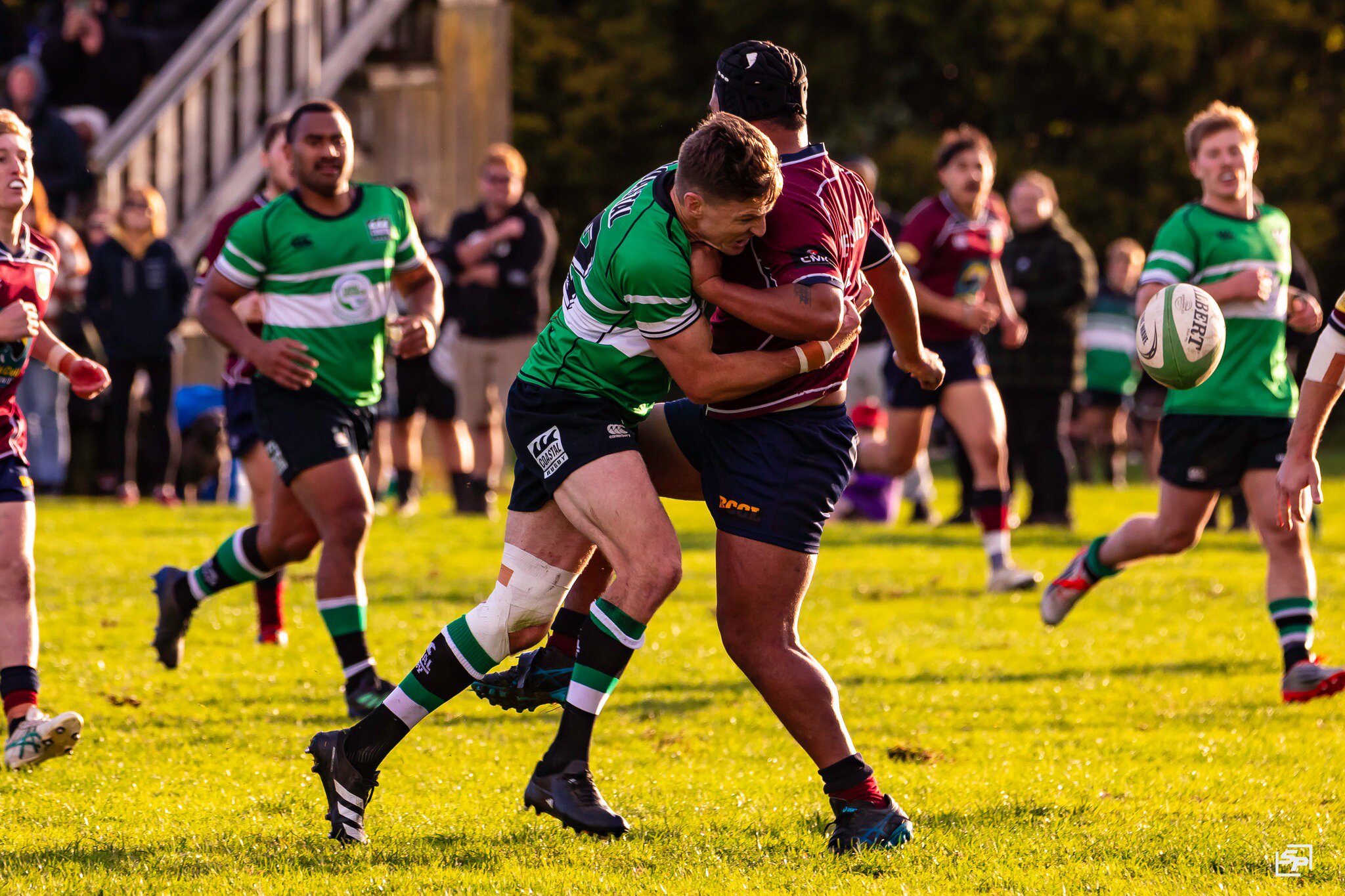 Beauden Barrett played his first game for Coastal in 14 years this weekend. Photo / Spinna Photography