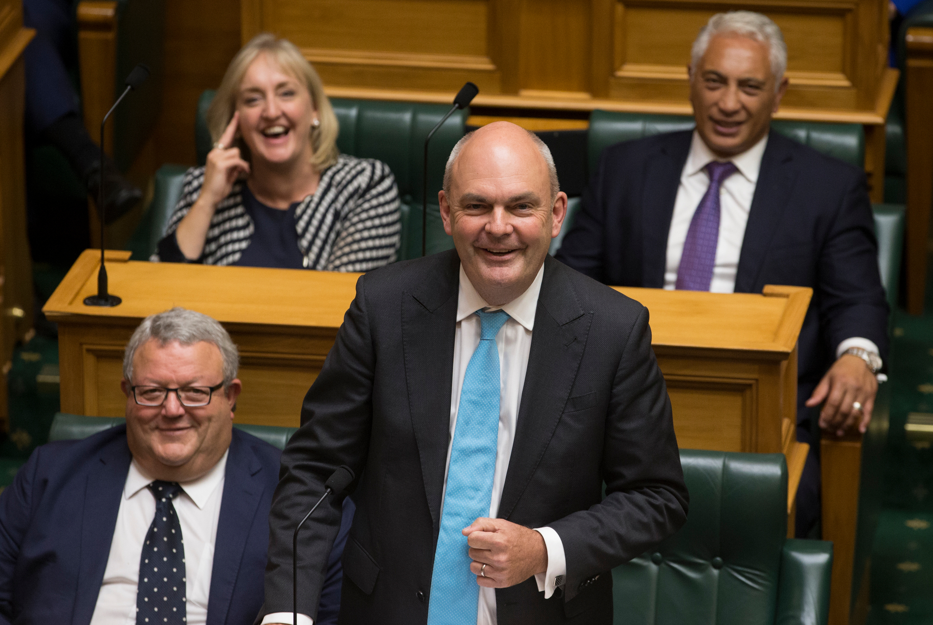 Former National Party Cabinet Minister Steven Joyce. Photo / Mark Mitchell