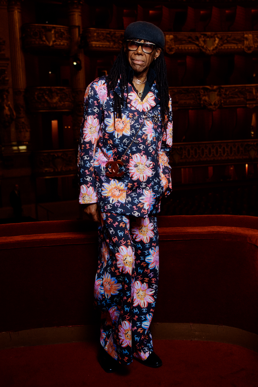 Nile Rodgers attends the Chanel Haute Couture fall-winter 2024-2025 show at Paris Fashion Week.