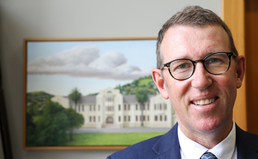 Mount Albert Grammar School headmaster Patrick Drumm says the most important things schools have is their culture and that needs to be preserved even as they come under pressure from roll growth. Photo / Sonya Nagels