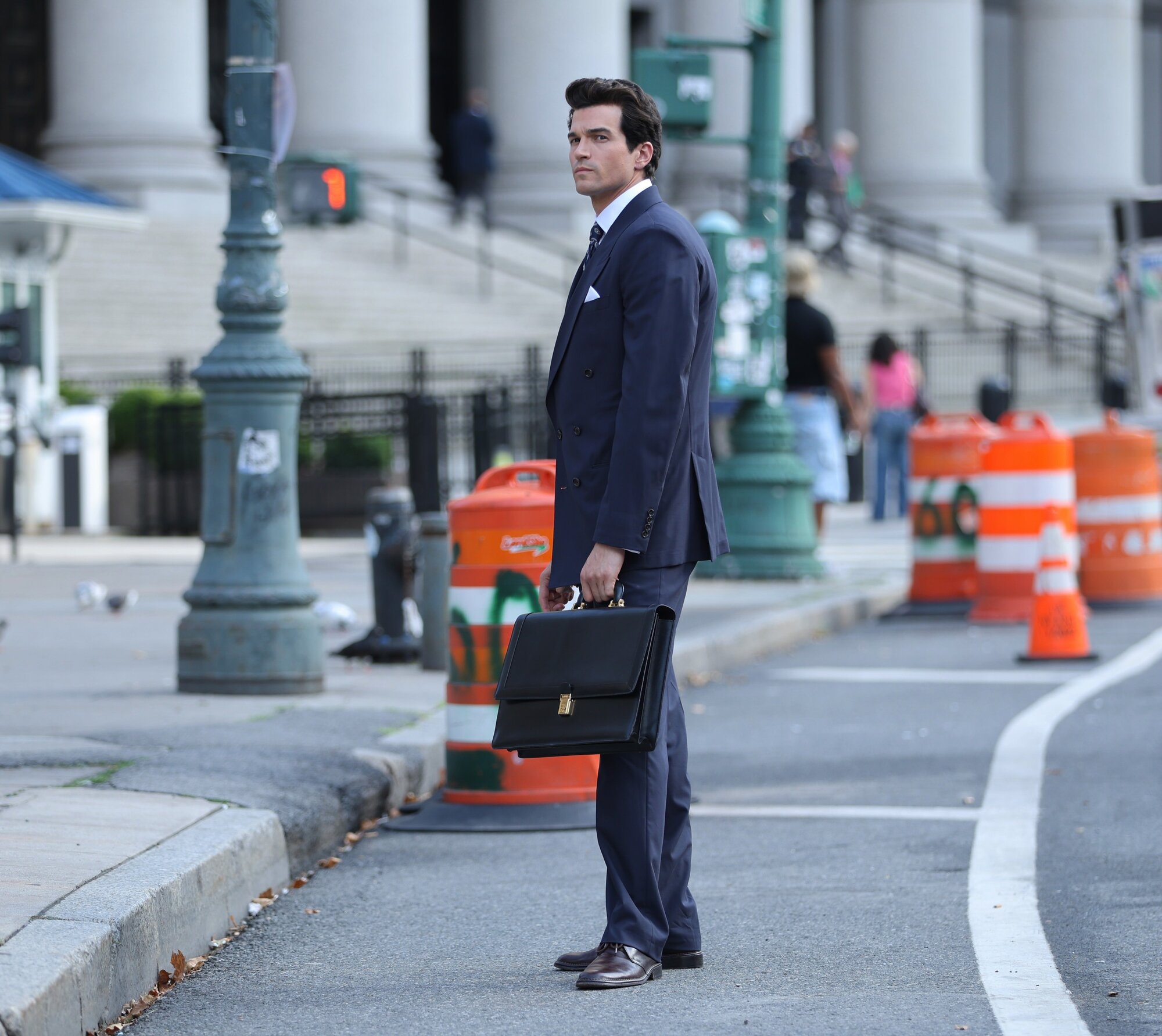 The 37-year-old star rose to fame as John F. Kennedy jnr in FX’s Love Story. Photo / Getty Images