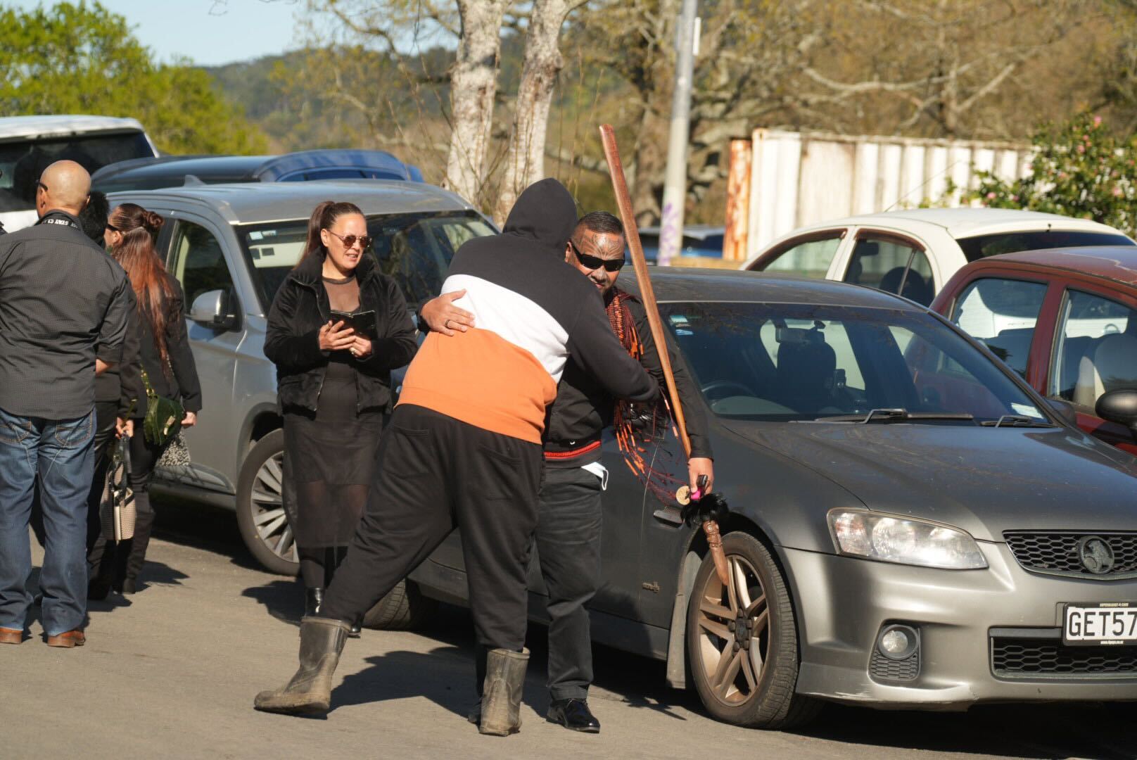 Mourners gathered at Tūrangawaewae Marae to farewell Kīngi Tuheitia. Photo / Carson Bluck