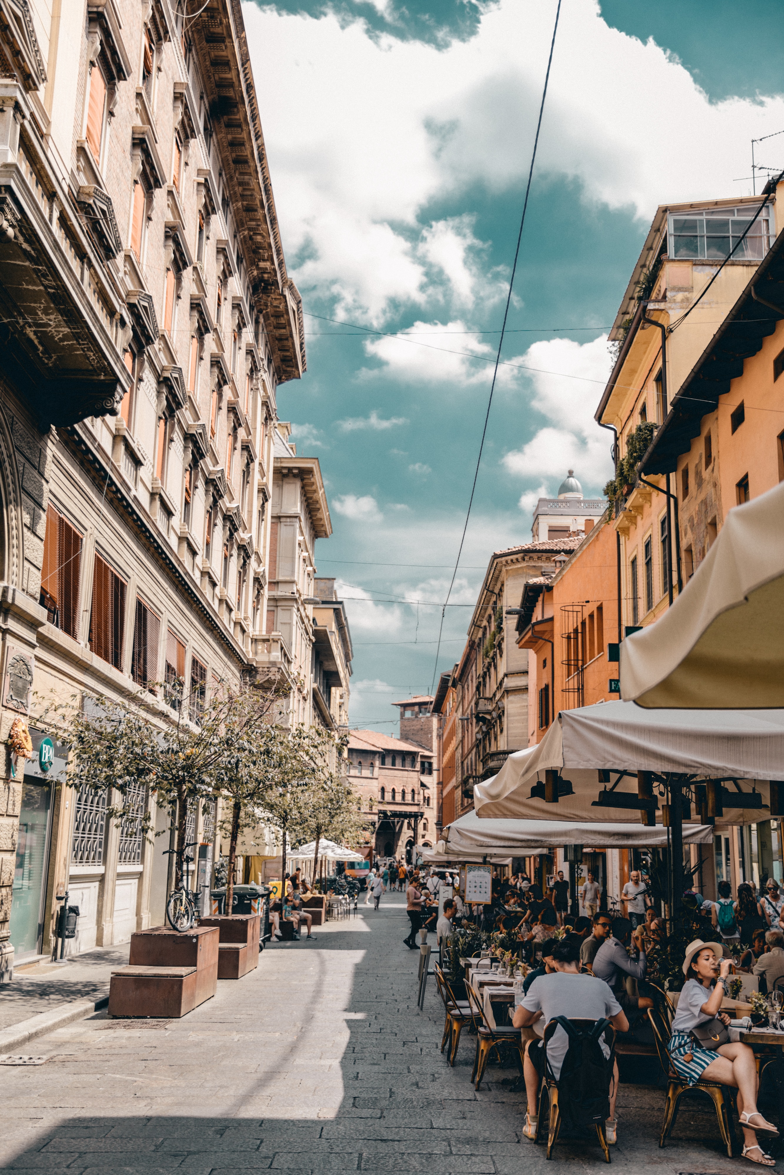 The rose-hued ancient city of Bologna is affectionately known to Italians as